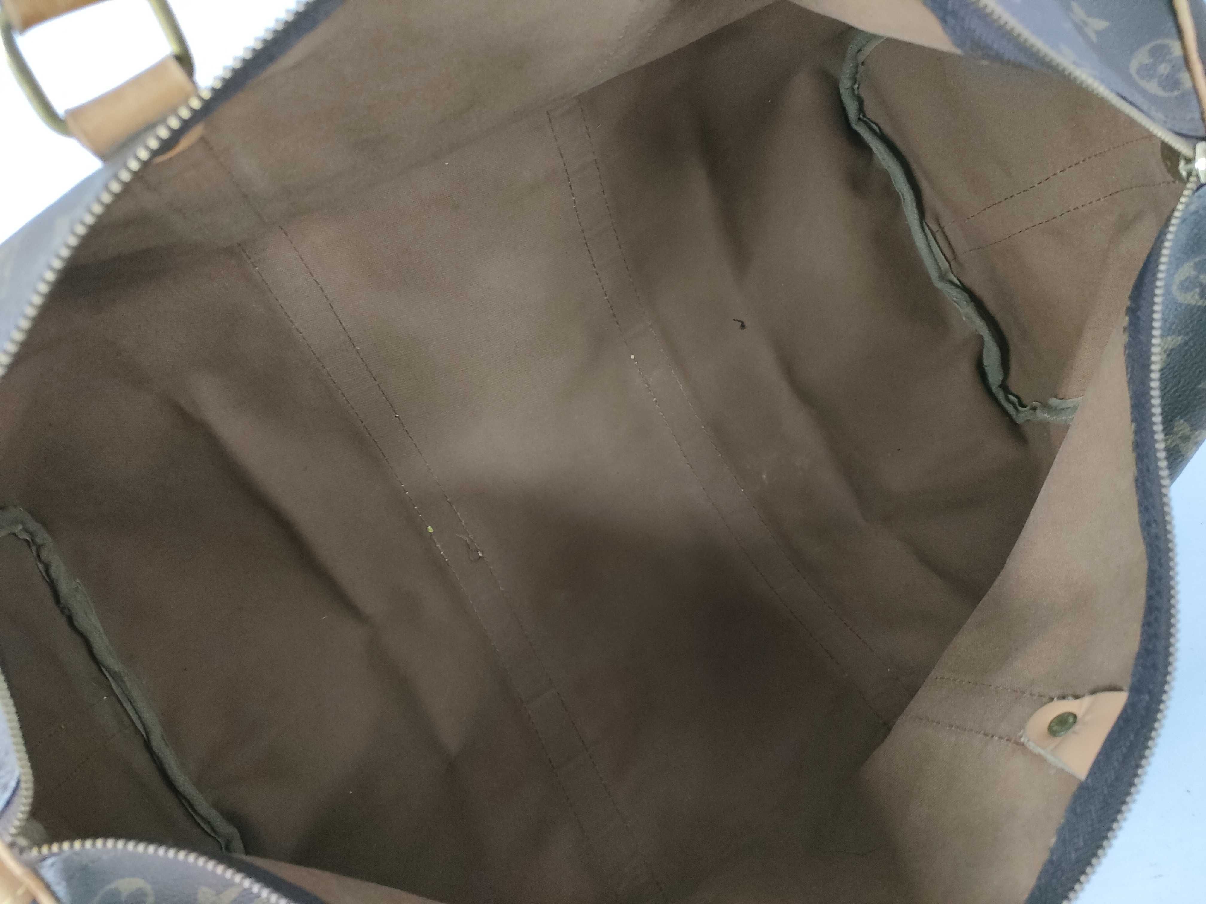Monogram Keepall Bandouliere Monogram Boston Bag — view 9