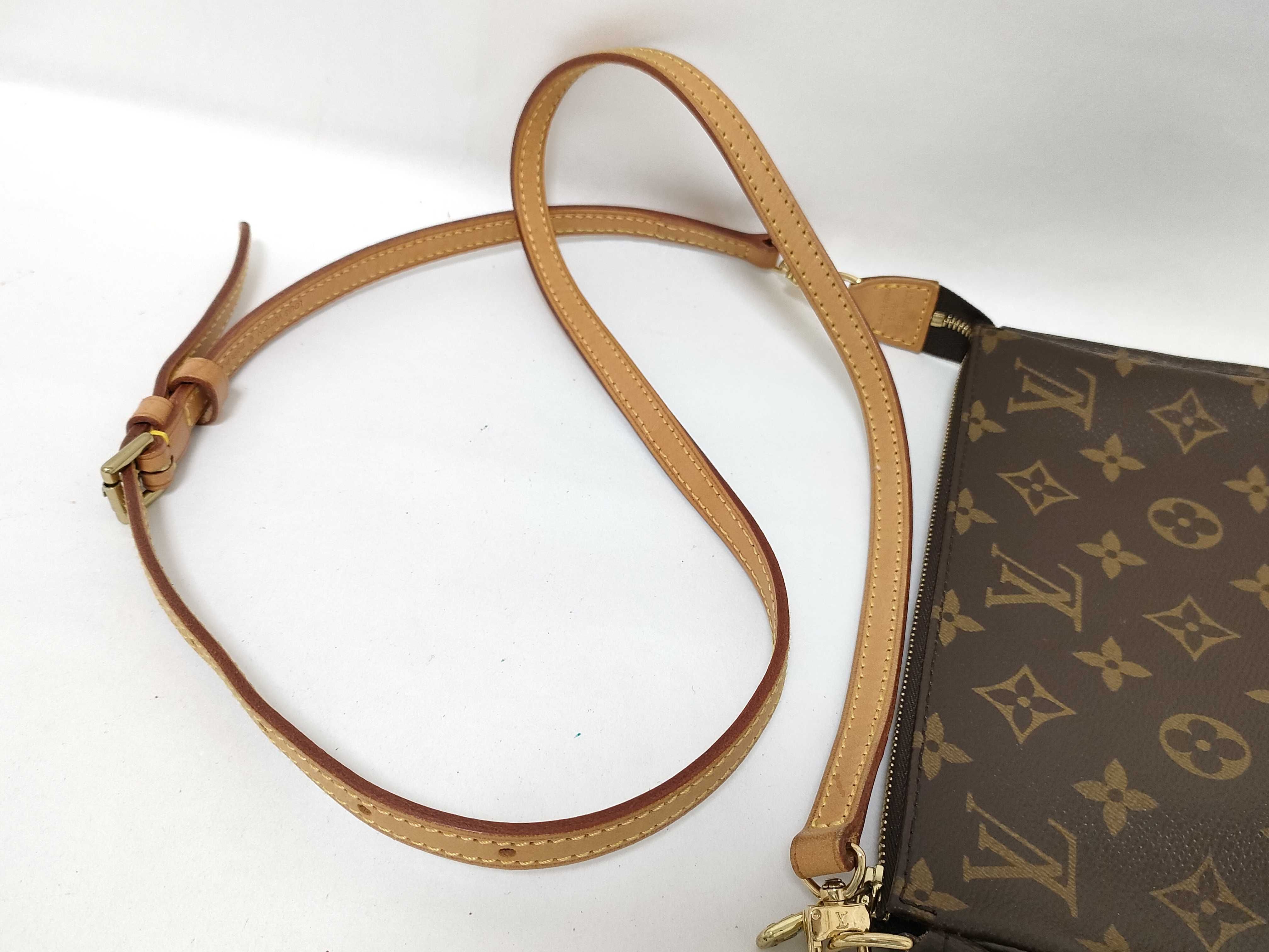 Monogram Bag Louis Vuitton Monogram Pochette Accessoires Shoulder Bag — view 3