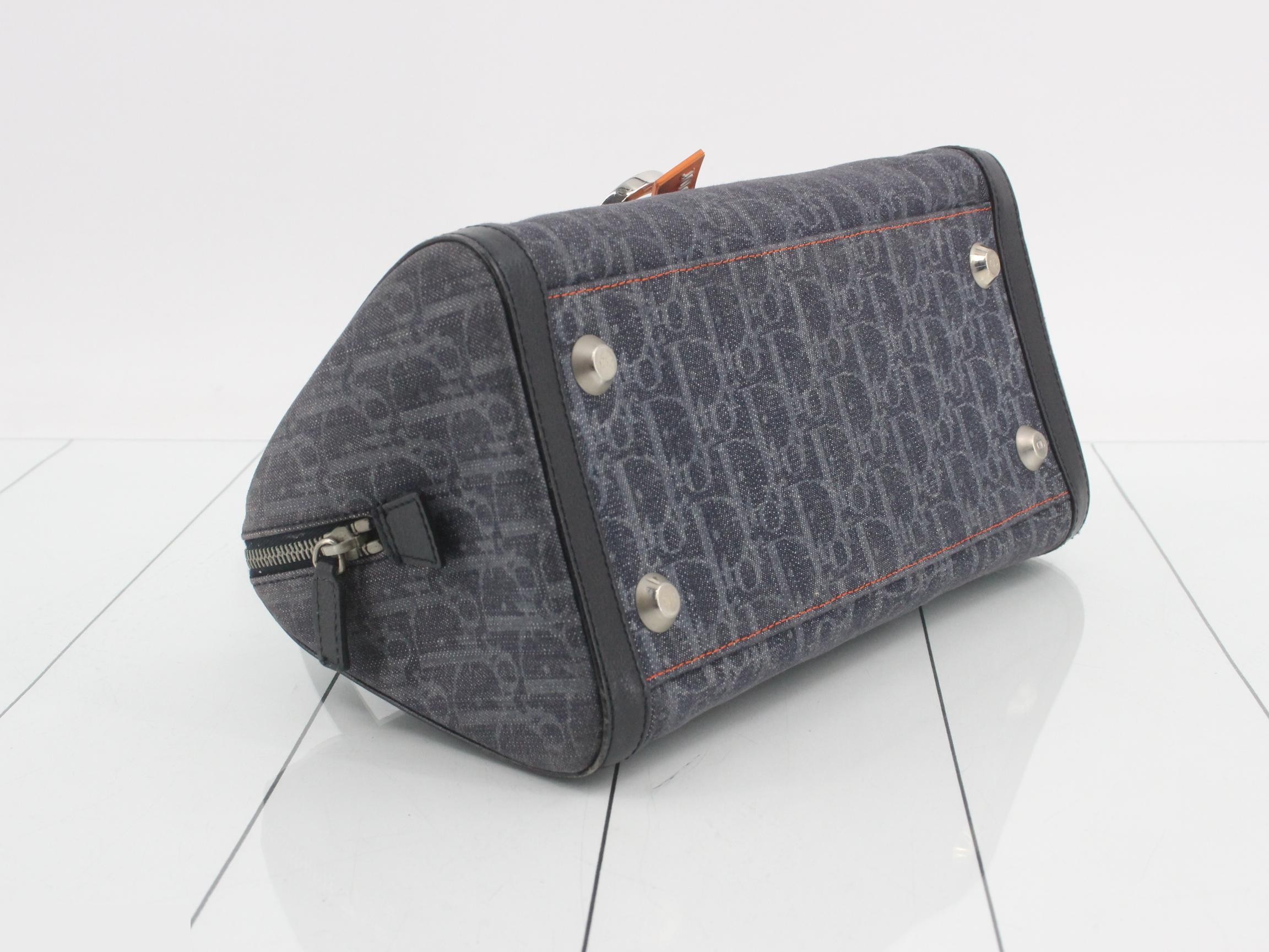Trotter (bag) - Handbag - Flight East West - Navy — view 5