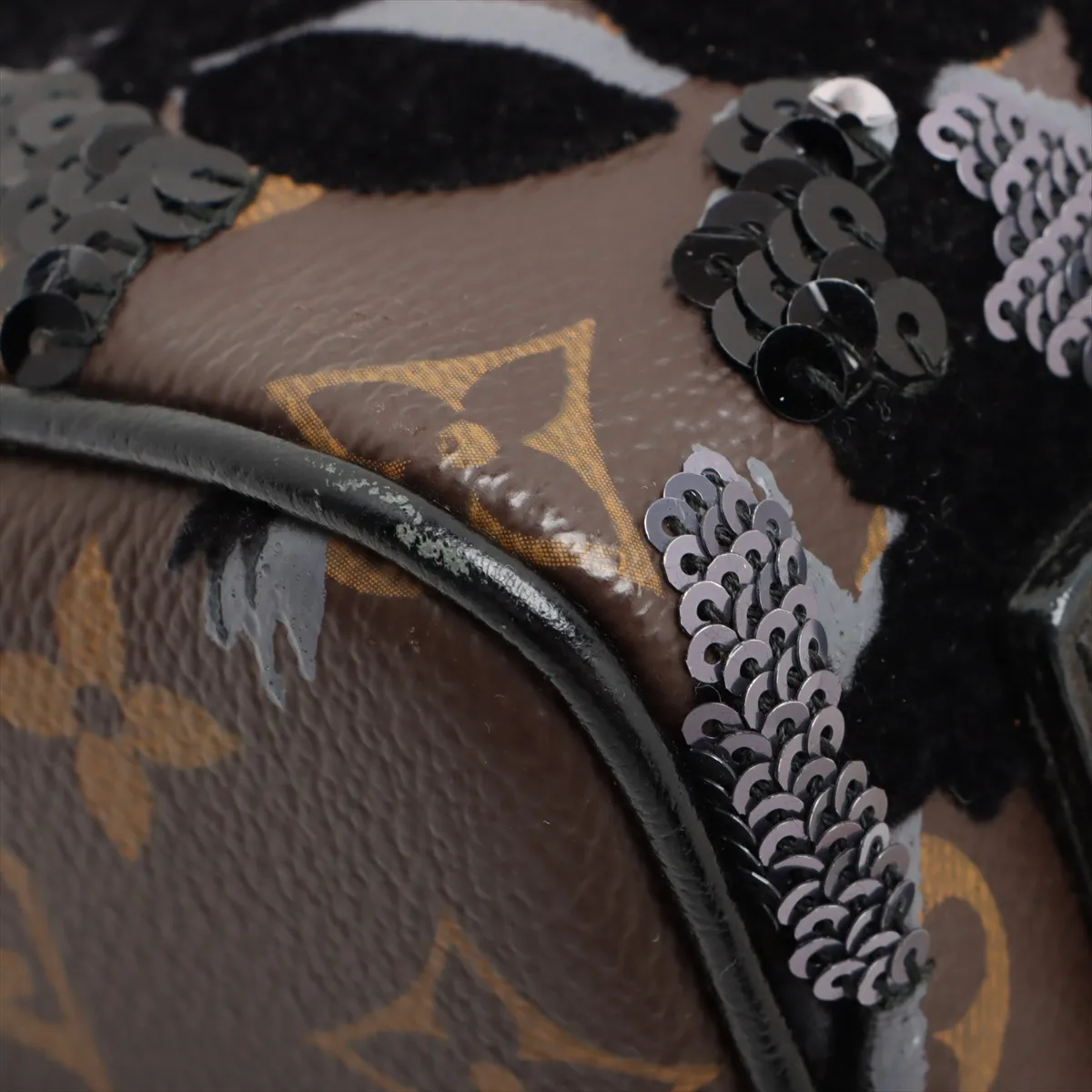 Monogram Fleur de Ge Carrousel M40434 TJ4140 Black x Brown — view 12