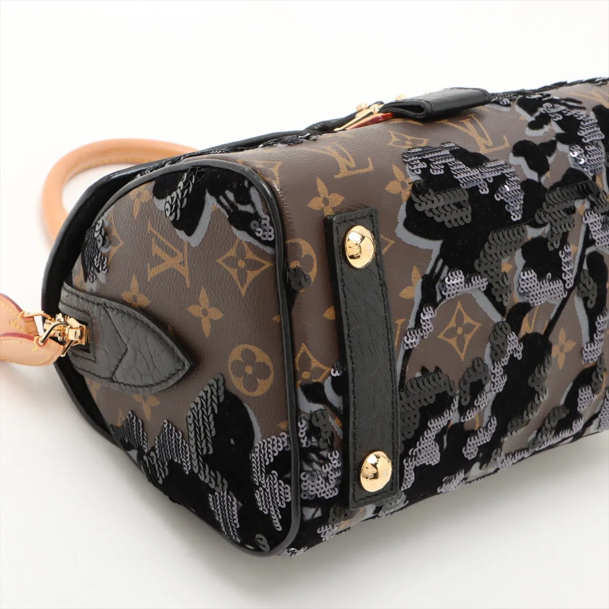 Monogram Fleur de Ge Carrousel M40434 TJ4140 Black x Brown — view 4