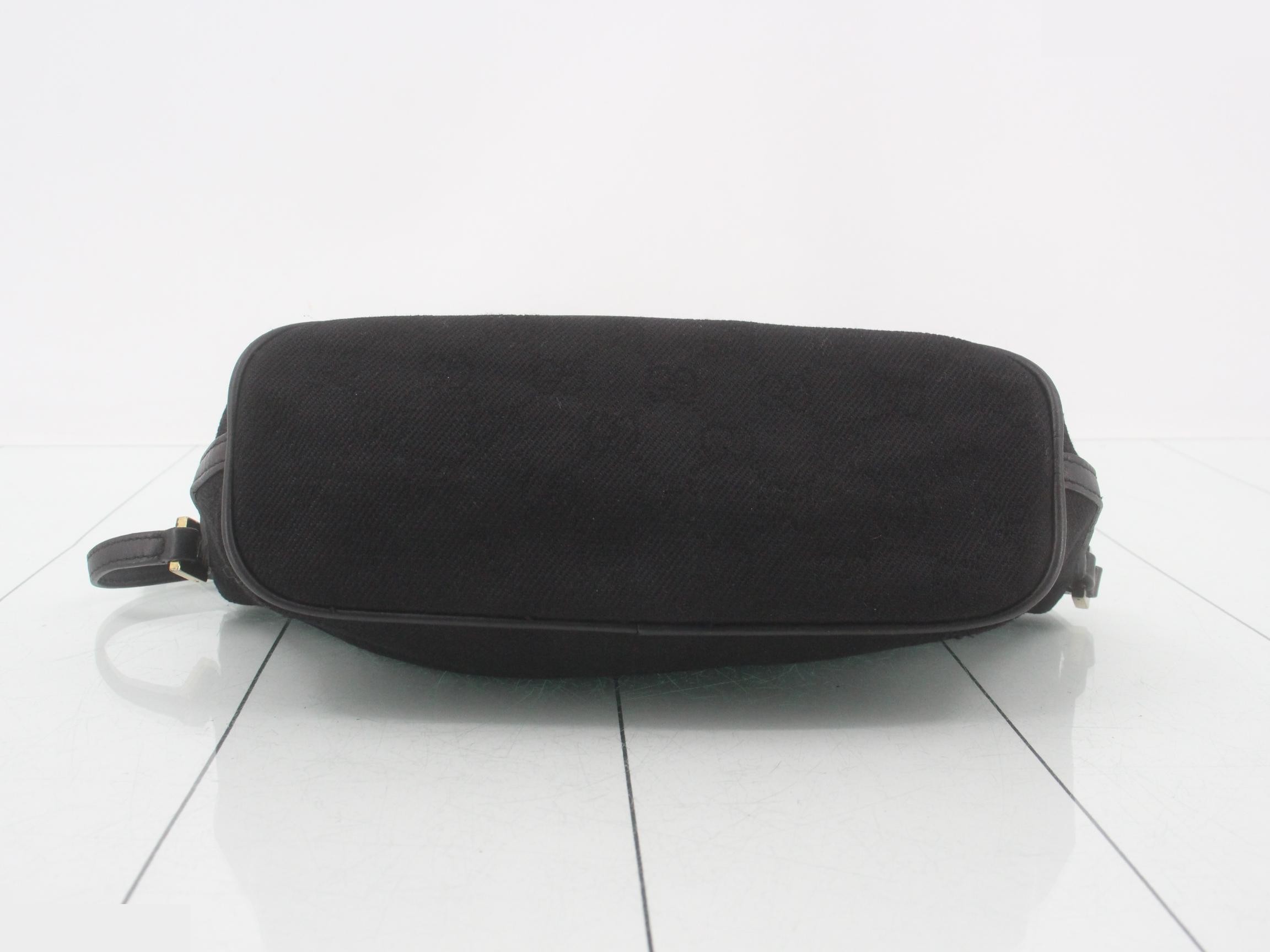 GG Canvas Accessory Pouch — view 3