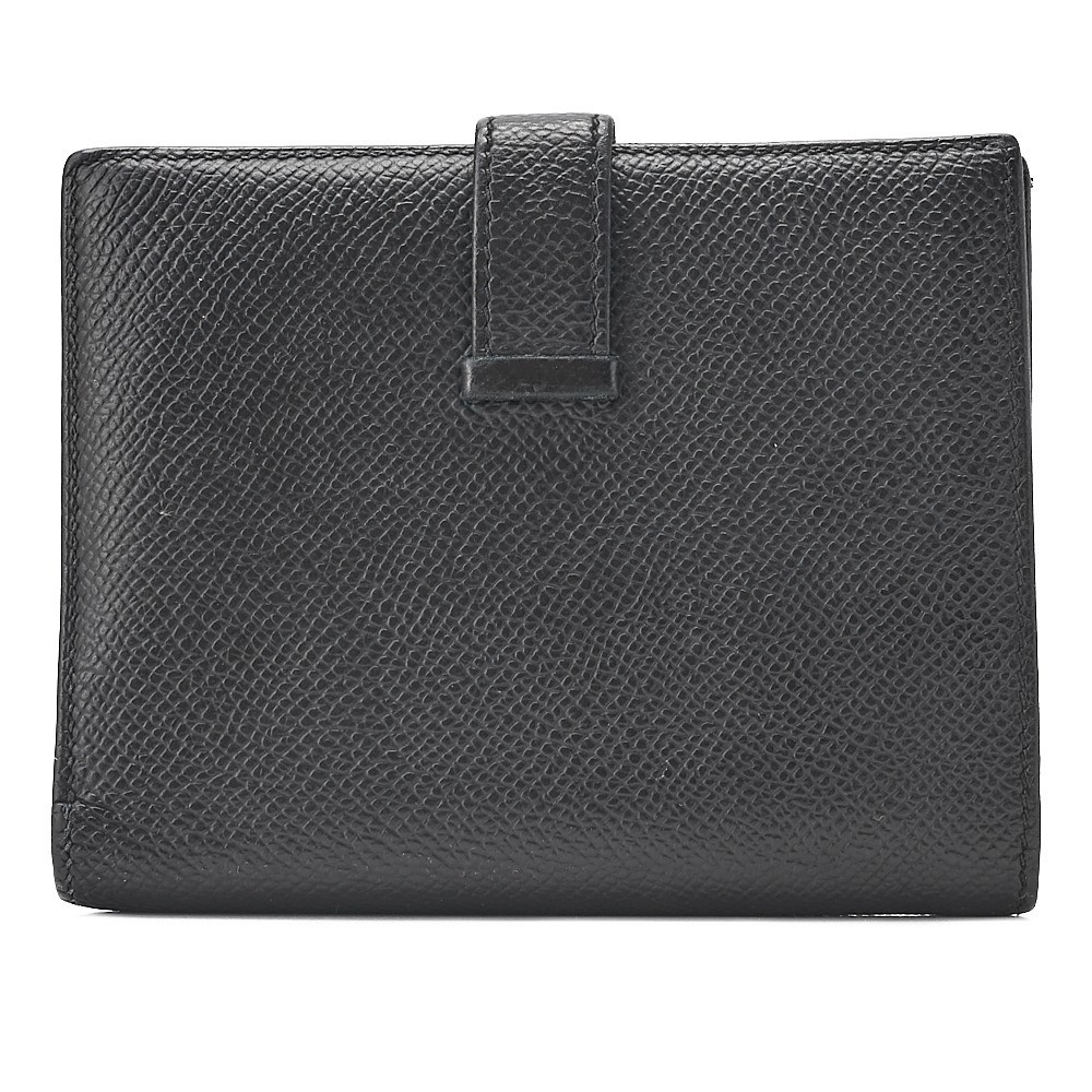 Bearn Compact Epsom Bi-fold Wallet, Black — view 4