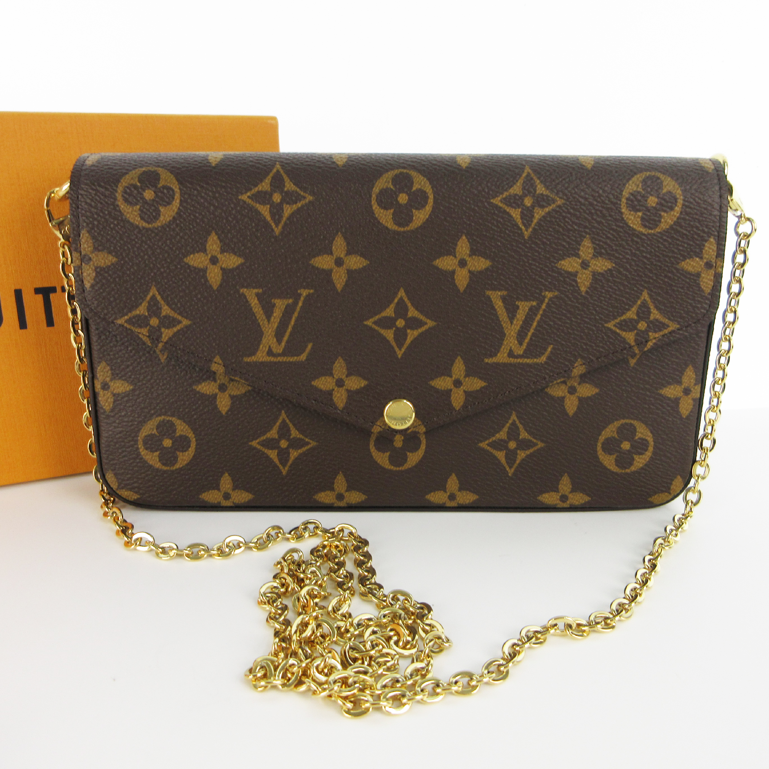 Monogram Pochette Felicie Chain Shoulder Bag M81896 RFID tag confirmed Shoulder bag — view 2