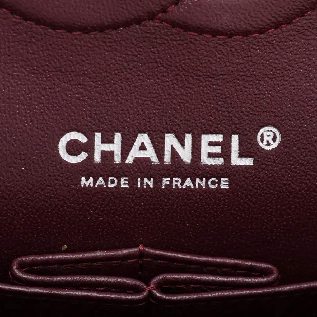 [Individually packaged] Chanel Matelassé 25 Lambskin Double Flap Double Chain Bag, Black with Silver Hardware, 24906657, Series 24, A01112 — view 11