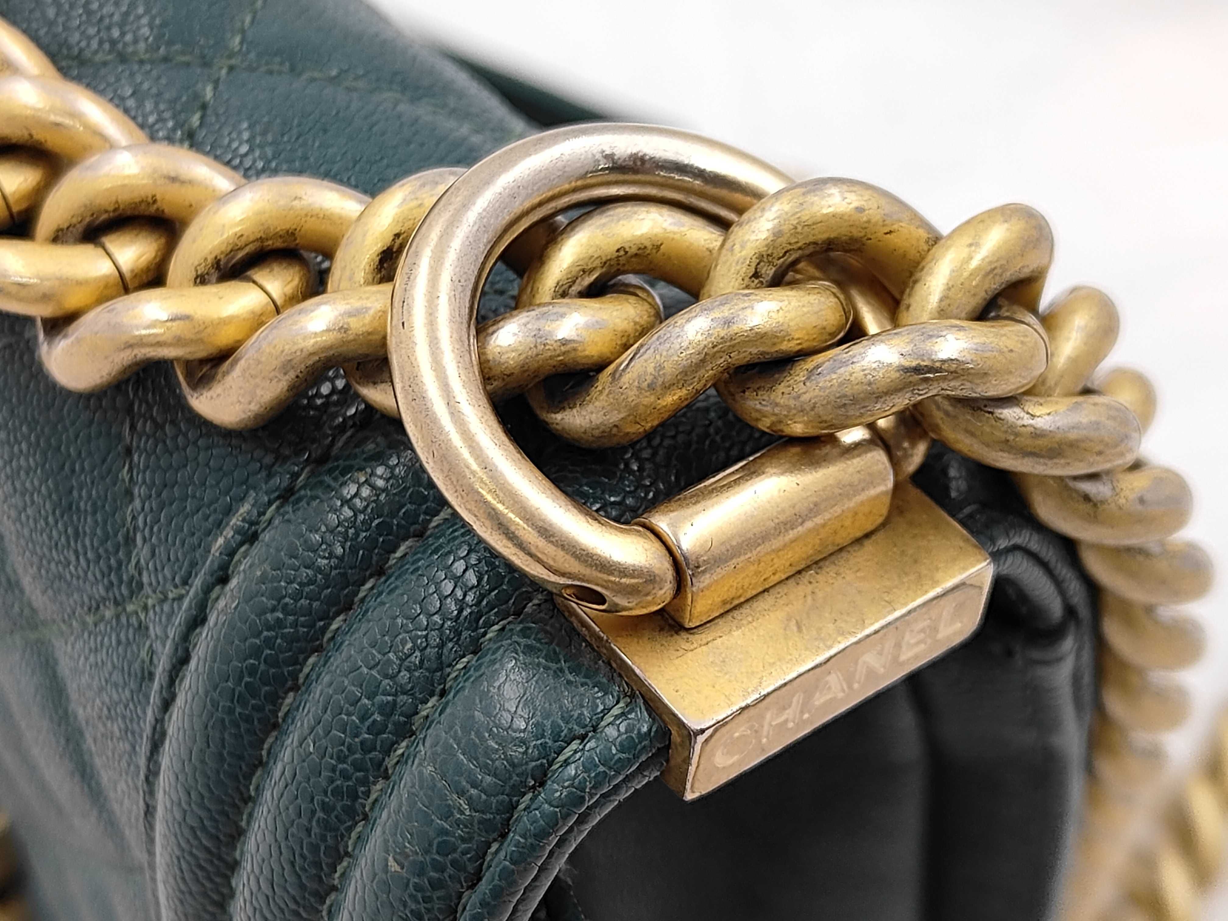 Caviar Boy Chanel Chain Shoulder Bag — view 5
