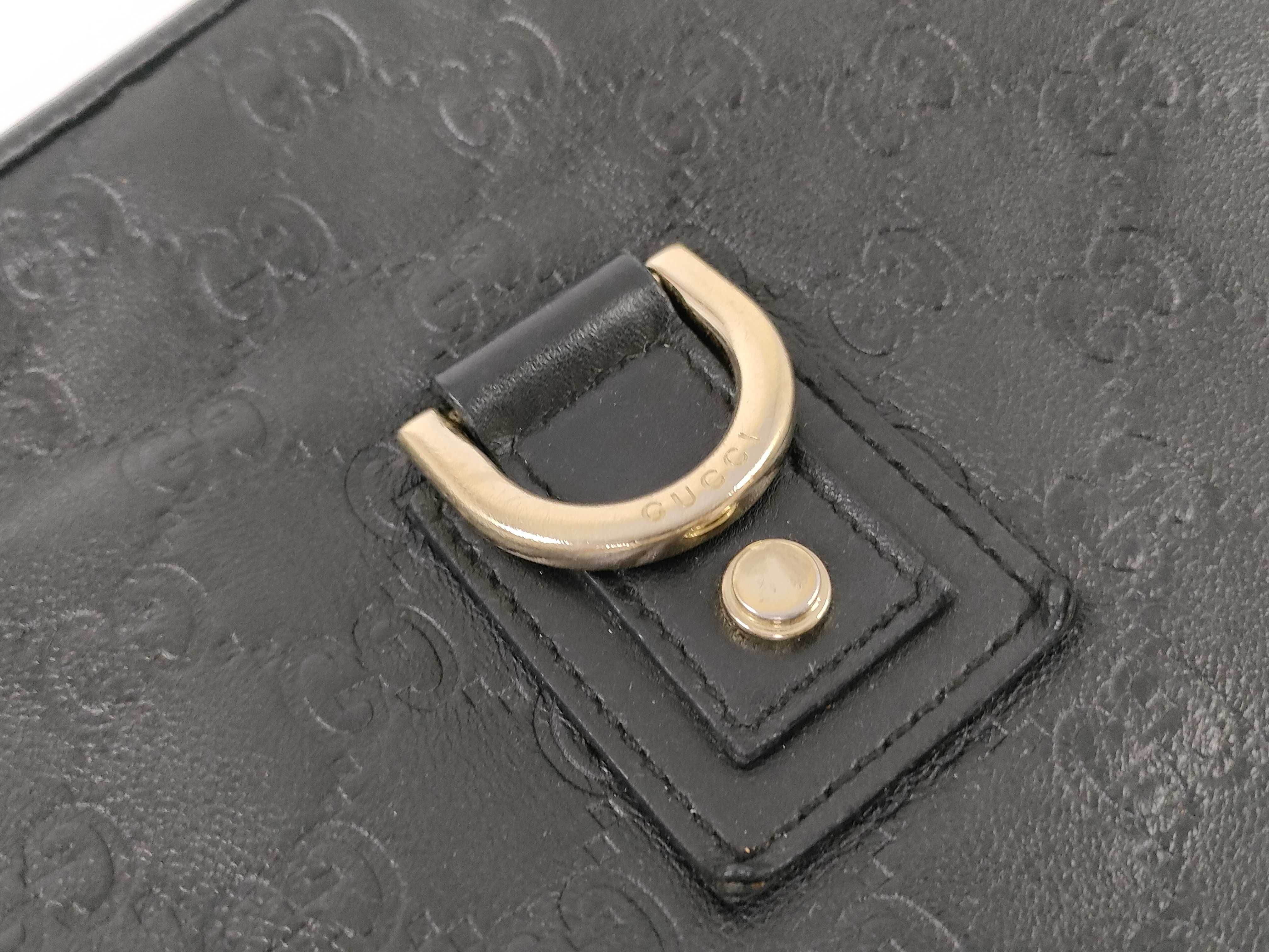 Guccissima Shoulder Bag Abbey Black — view 14