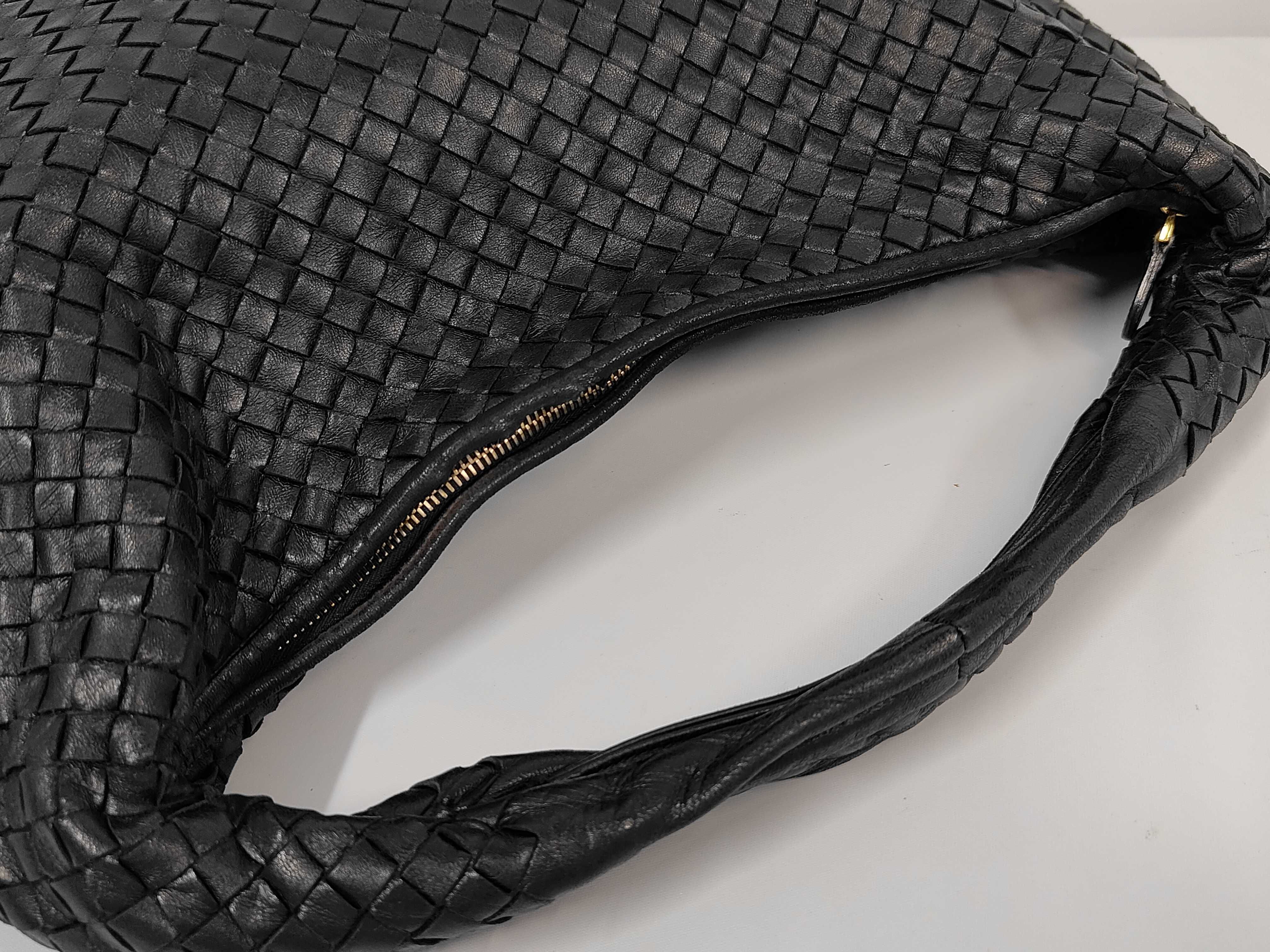 Intrecciato Hobo Handbag — view 3