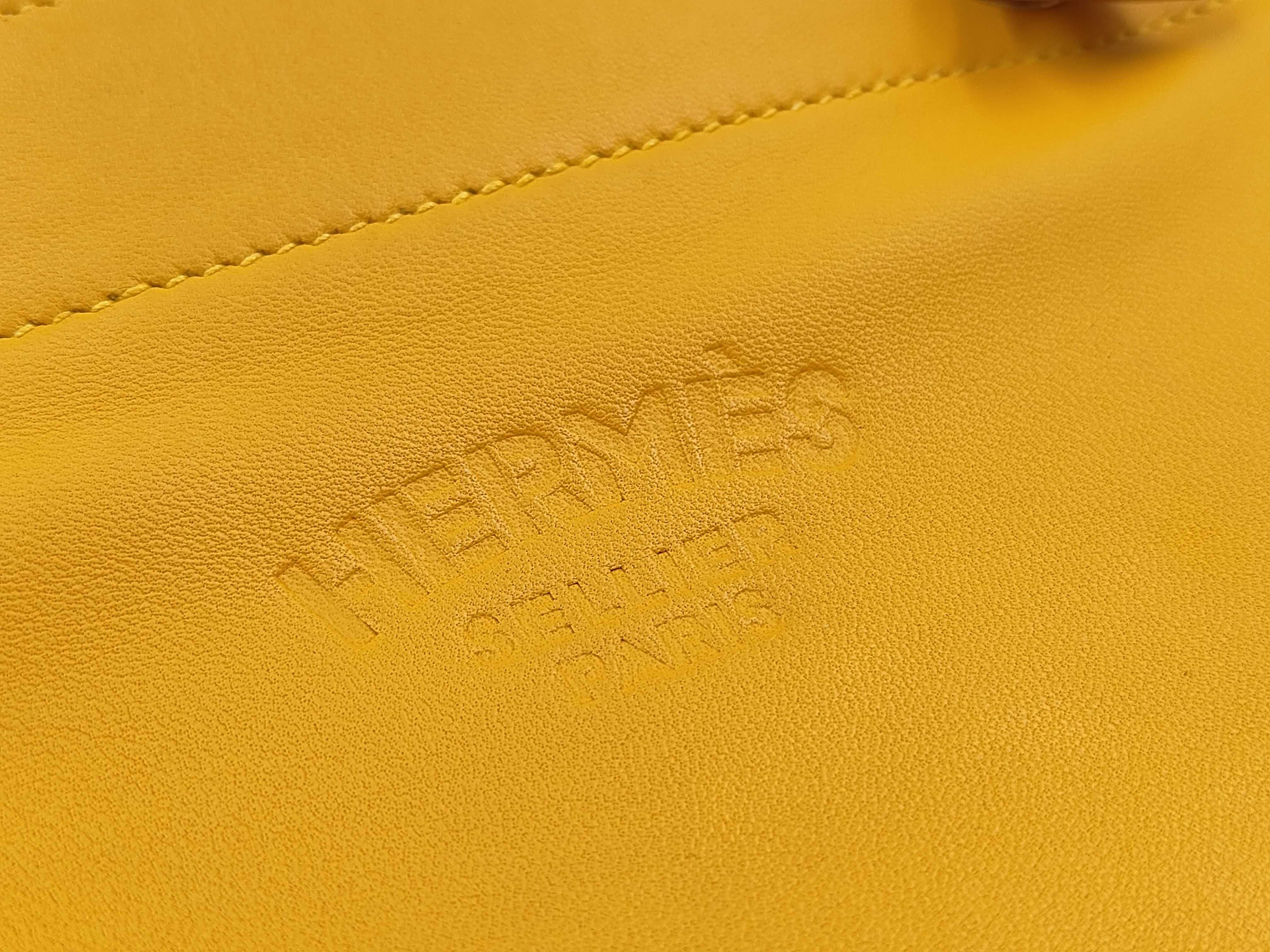 Aline Mini Swift Yellow, D stamp, 2019. Accessories: Box, dust bag, shoulder bag. — view 13