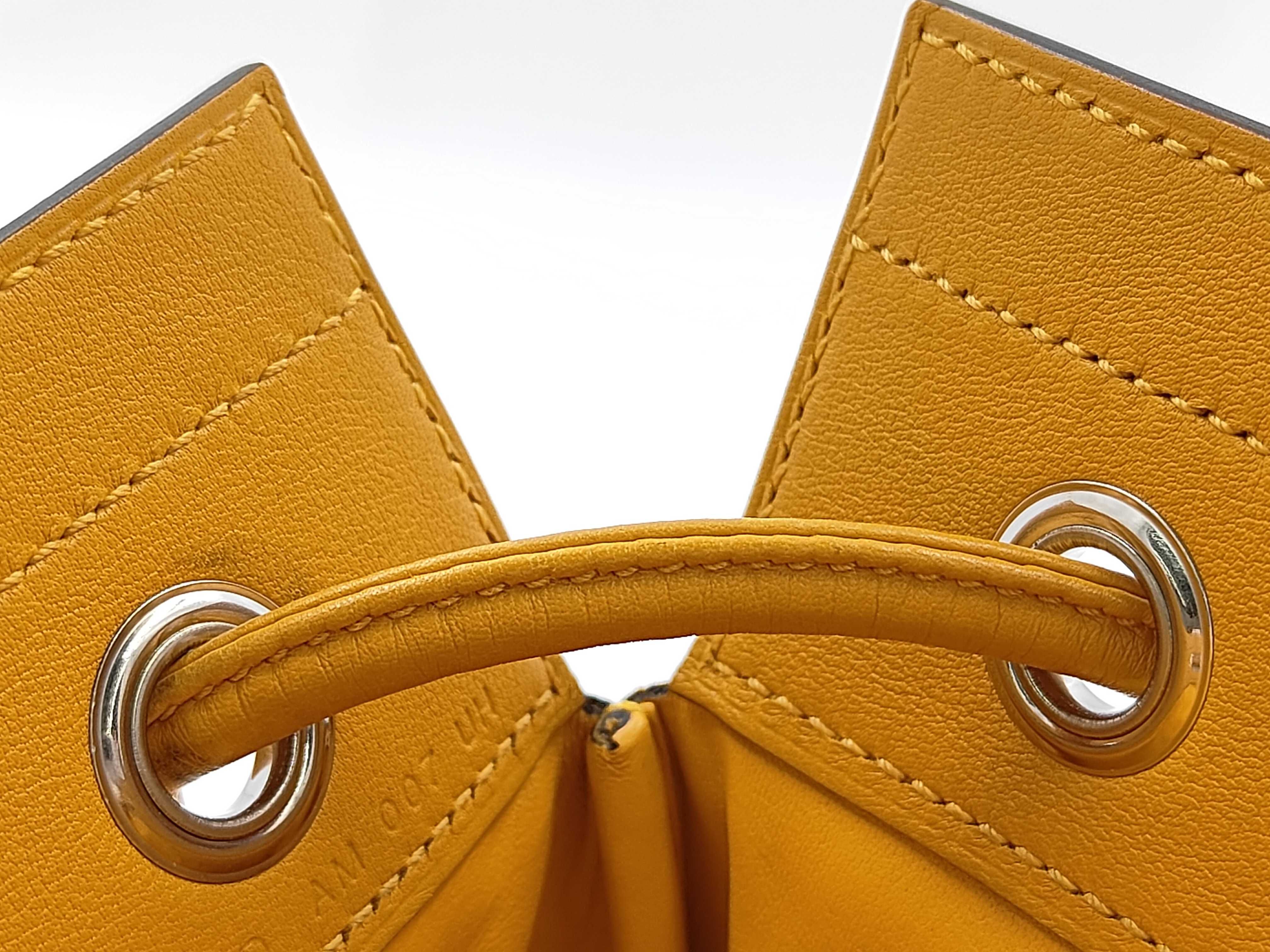 Aline Mini Swift Yellow, D stamp, 2019. Accessories: Box, dust bag, shoulder bag. — view 8