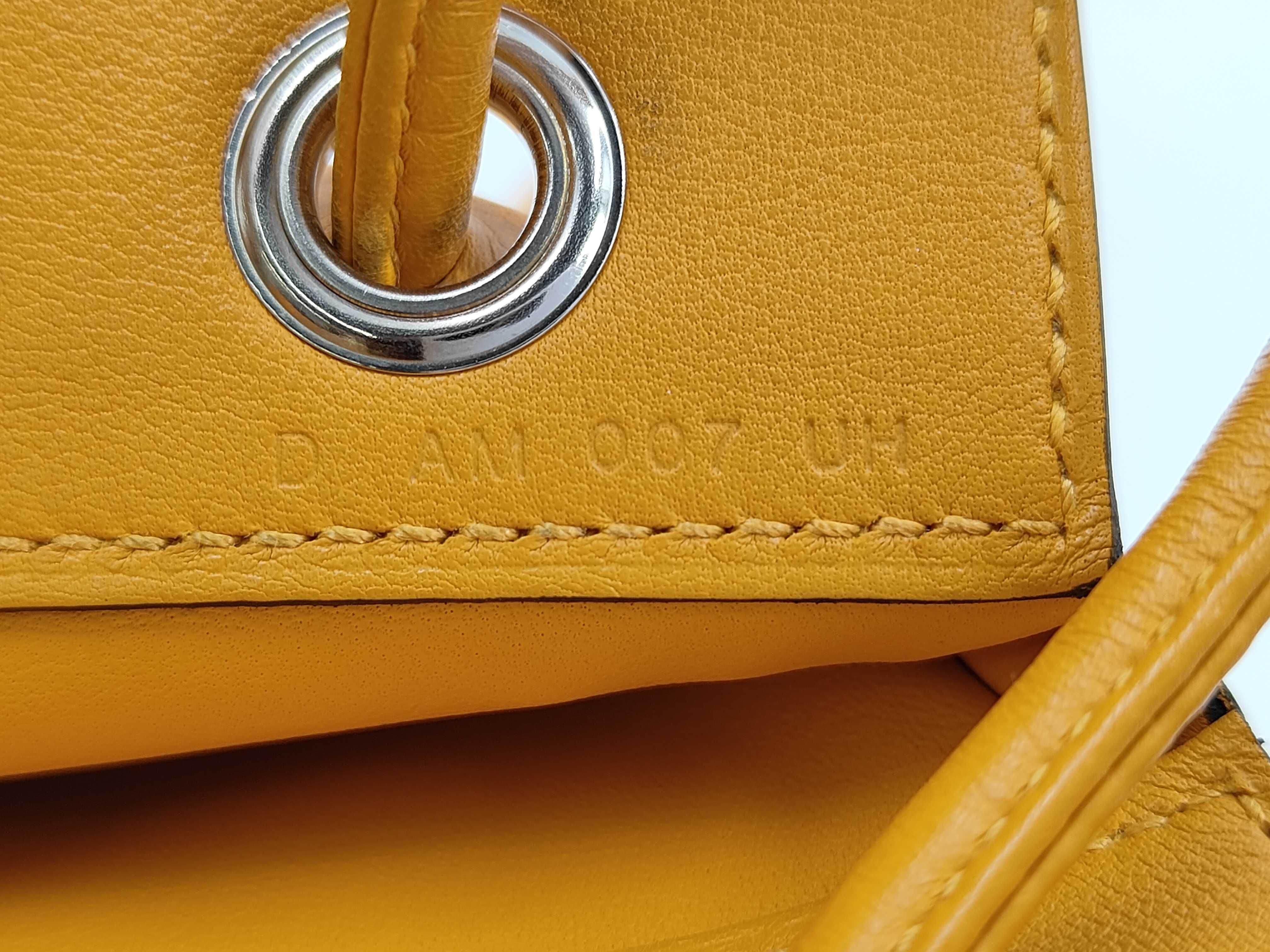 Aline Mini Swift Yellow, D stamp, 2019. Accessories: Box, dust bag, shoulder bag. — view 9