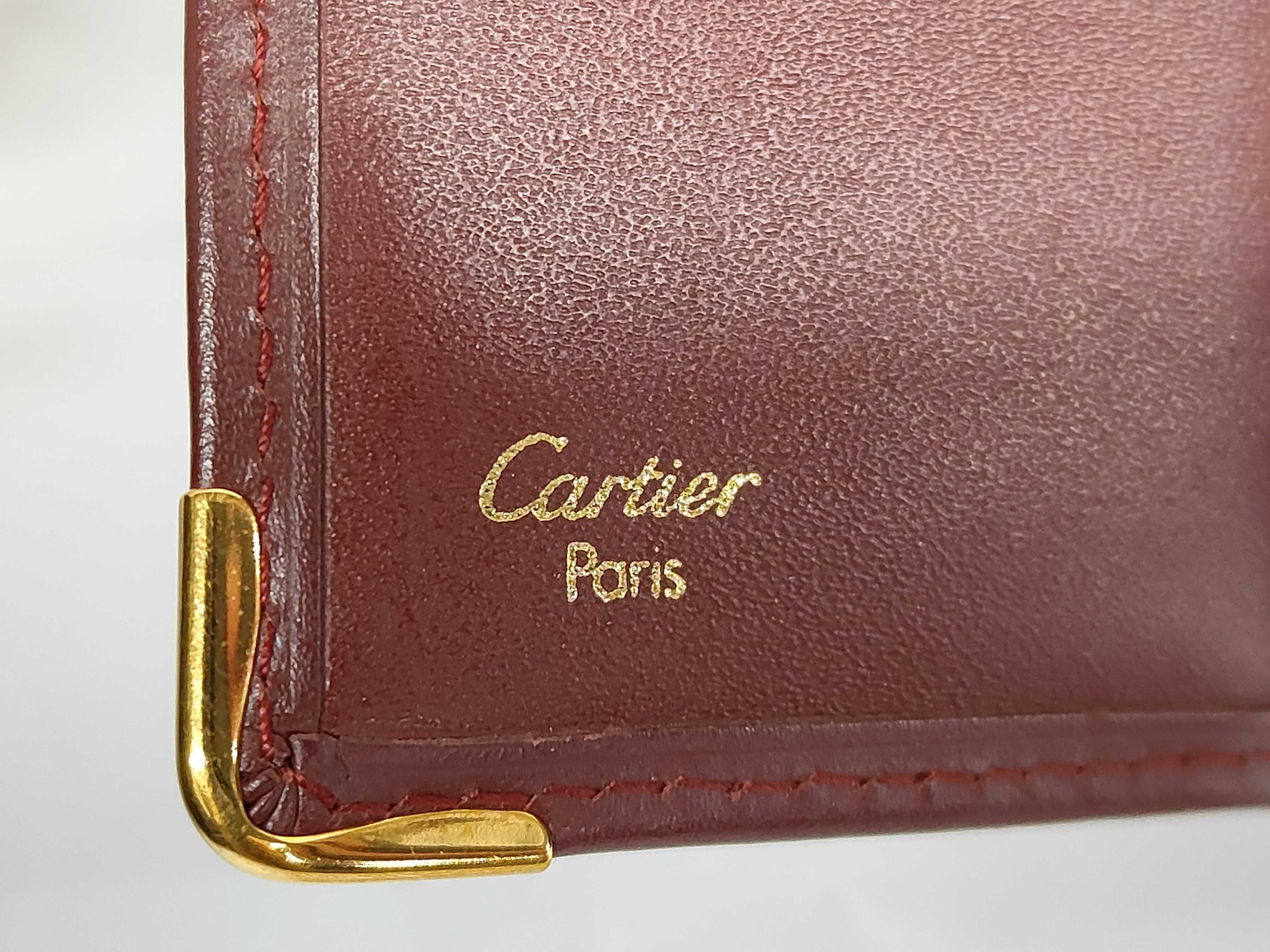 Must Leather Folding Wallet, Bordeaux — view 6