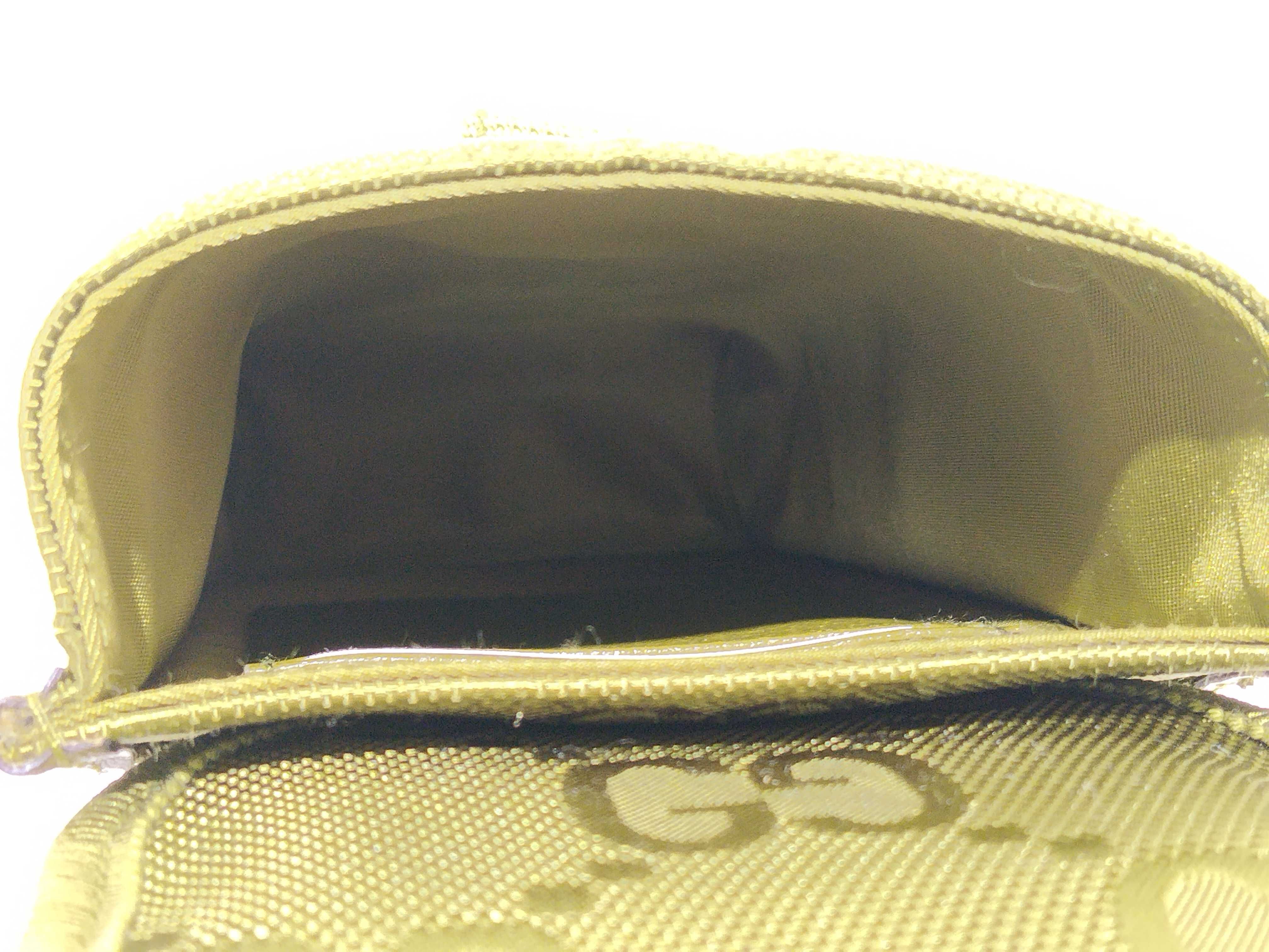 Off the Grid Nylon x Leather Shoulder Bag, Khaki, 696018 (Shoulder Bag) — view 11