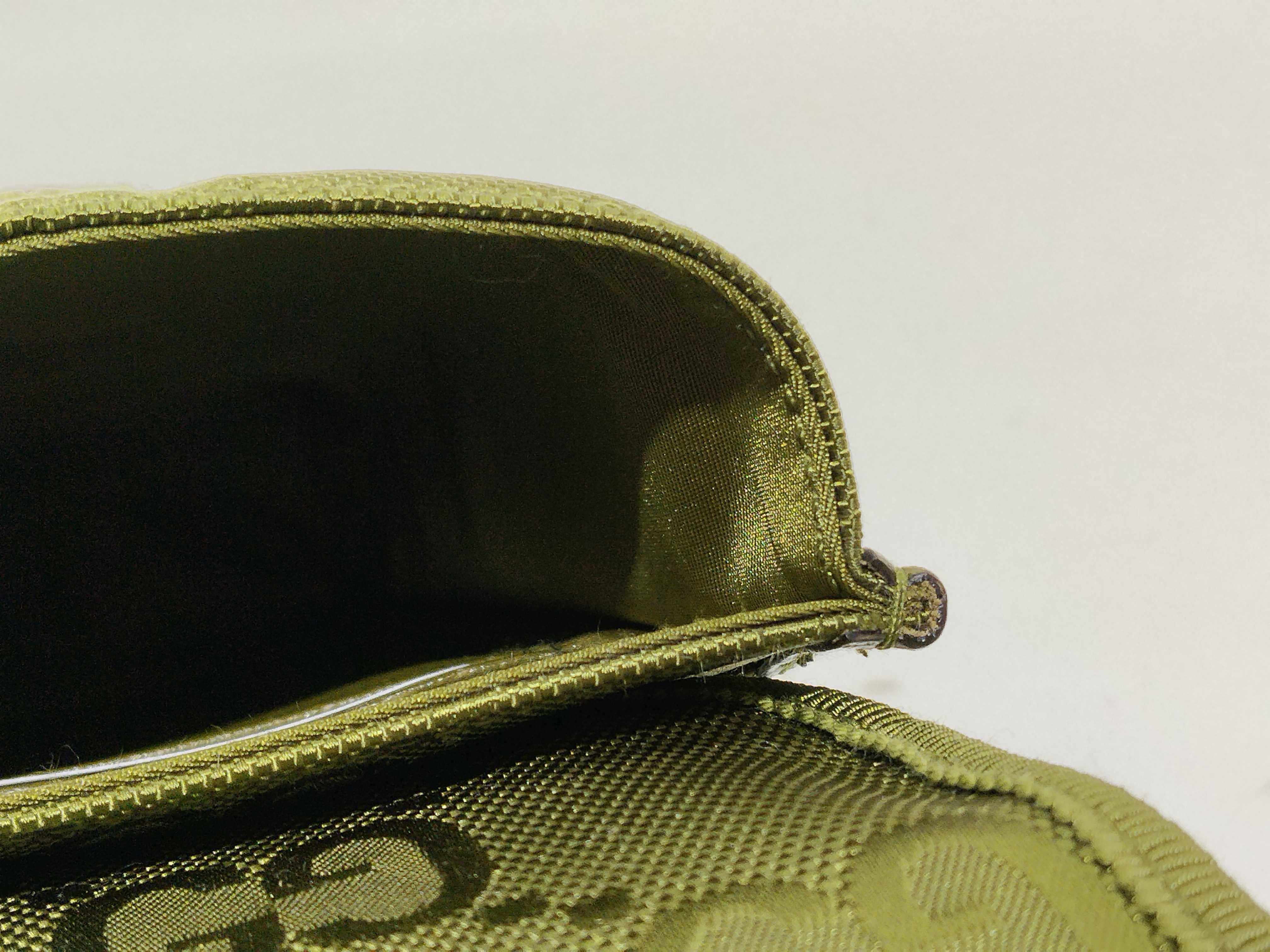 Off the Grid Nylon x Leather Shoulder Bag, Khaki, 696018 (Shoulder Bag) — view 12