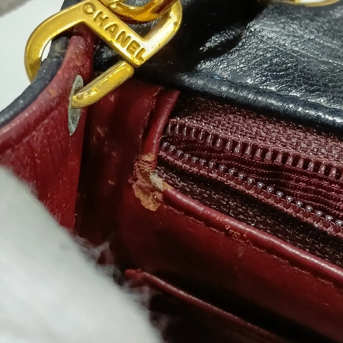 Mini Matelassé 17 Lambskin Single Flap Single Chain Bag, Black with Gold Hardware, 1494486, Series 1, A01115 — view 9
