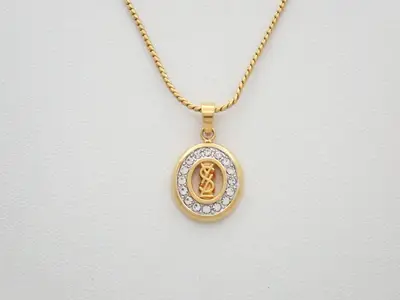 Other lines: Precious metals, necklaces, pendants, chain approximately 44cm