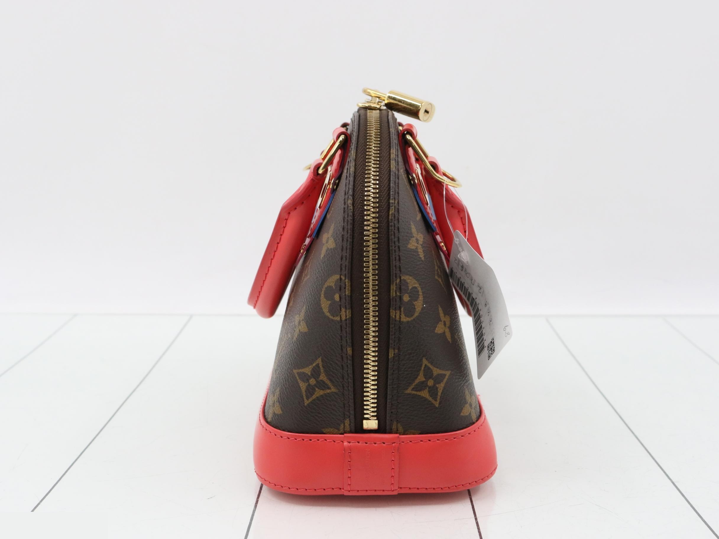 Monogram Totem Alma BB Flamingo 2-Way Handbag — view 4