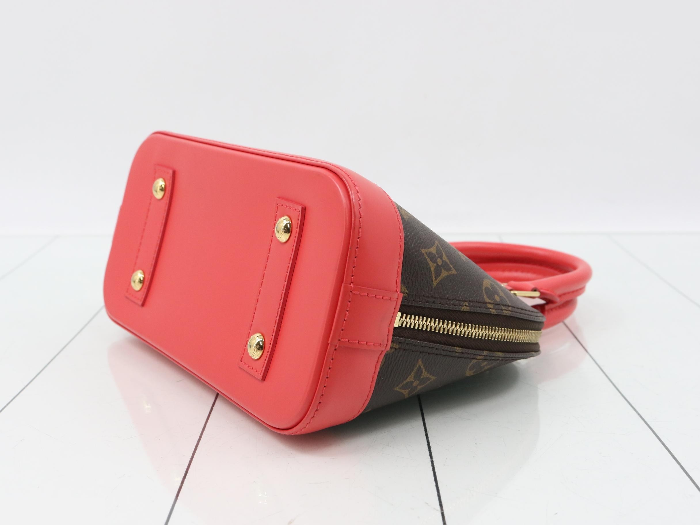 Monogram Totem Alma BB Flamingo 2-Way Handbag — view 6