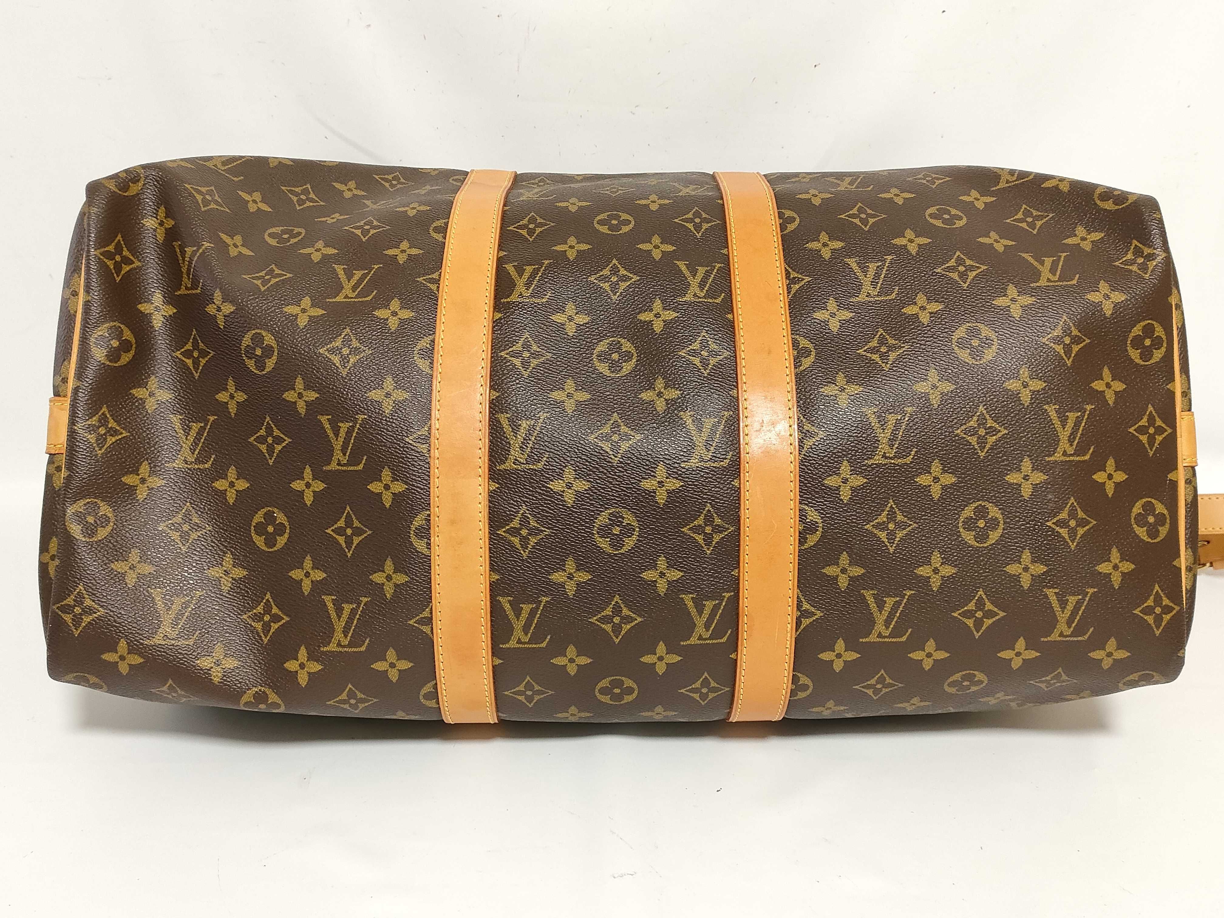 Monogram M41416 Keepall Bandoulière 50 Boston Bag — view 8