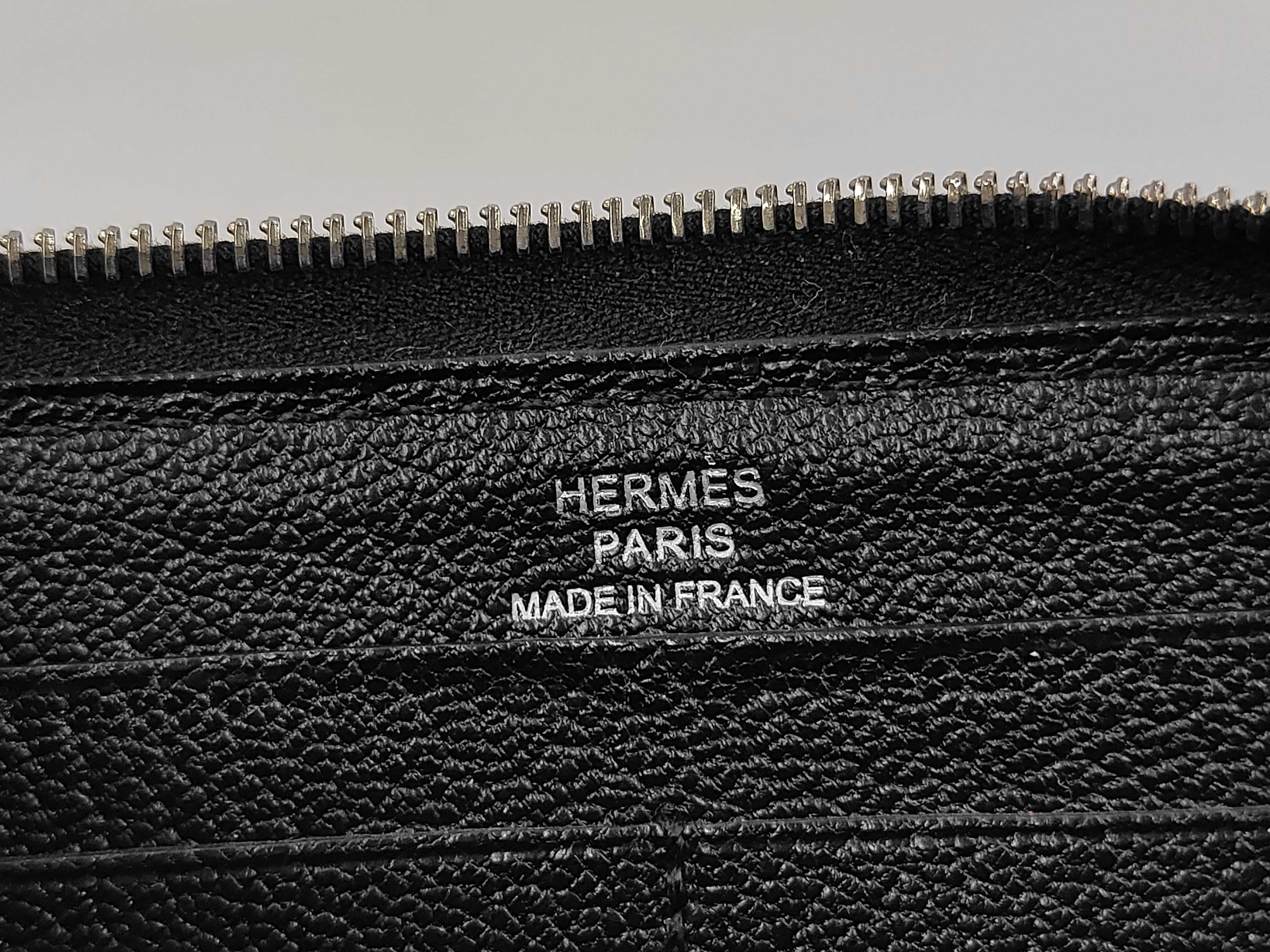 Azap Long N stamp Chevre leather wallet — view 7