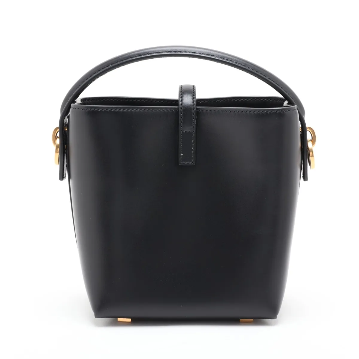 LE 37 mini 765870 Leather 2-Way Handbag, Black — view 2