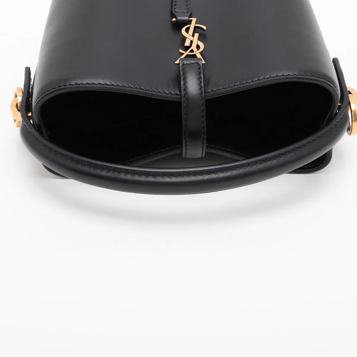 LE 37 mini 765870 Leather 2-Way Handbag, Black — view 5