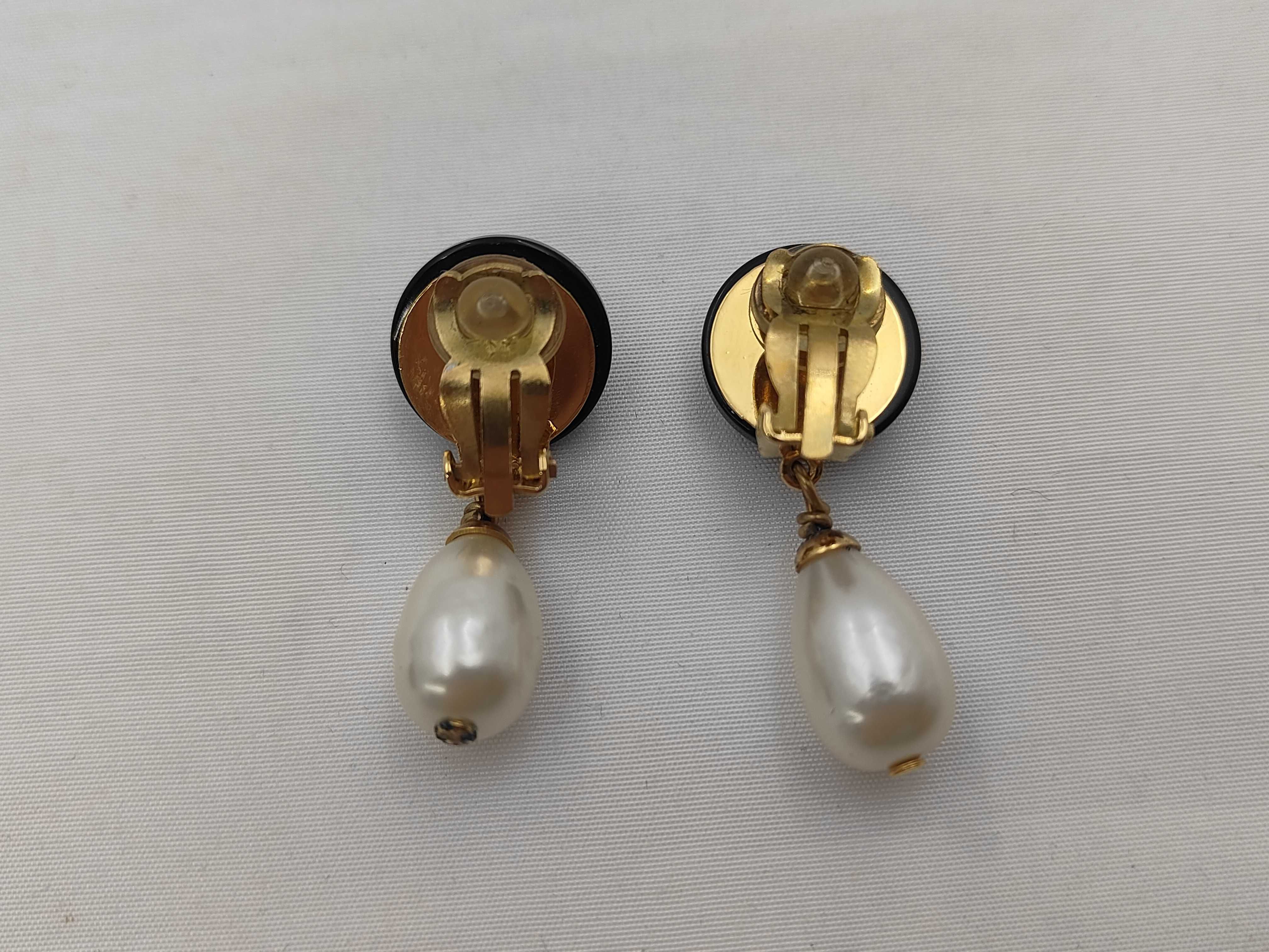 Cocomark Gold Pearl Earrings — view 2