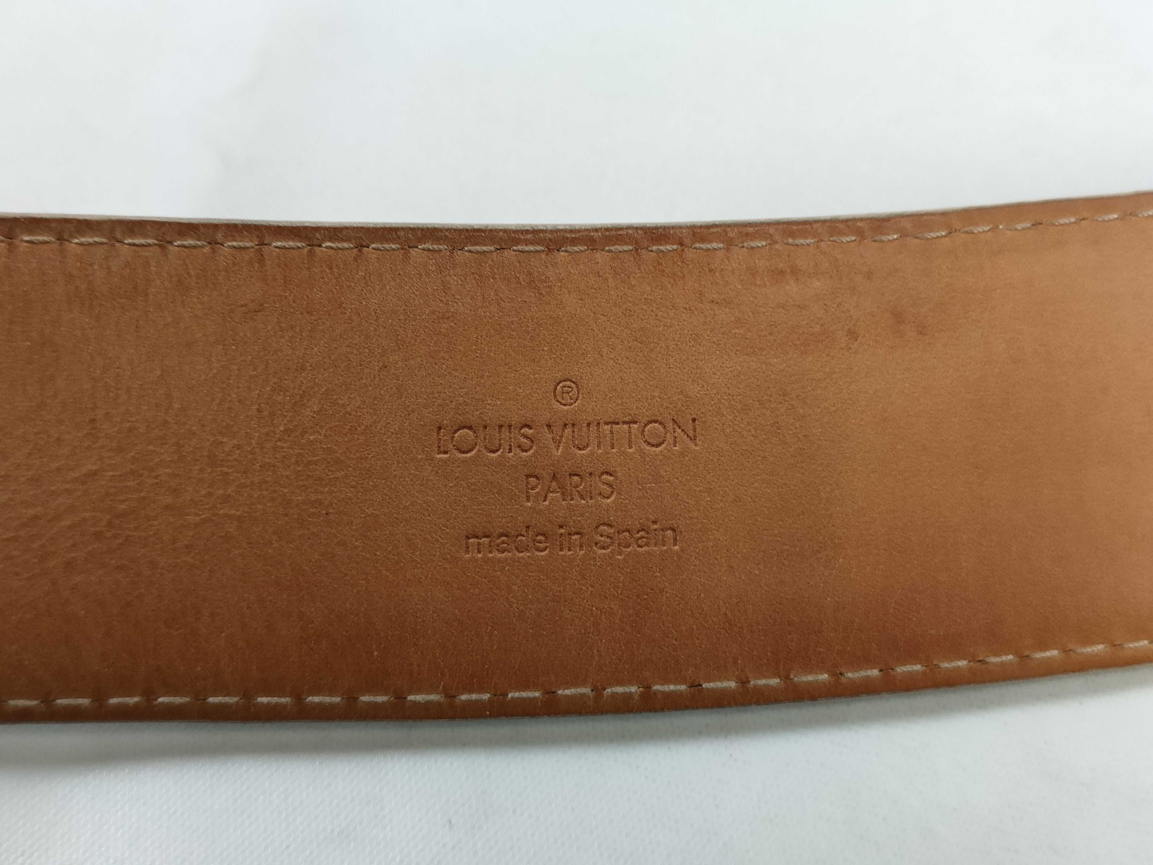 Damier Azur Ceinture Initia Belt M9609 Belt — view 5