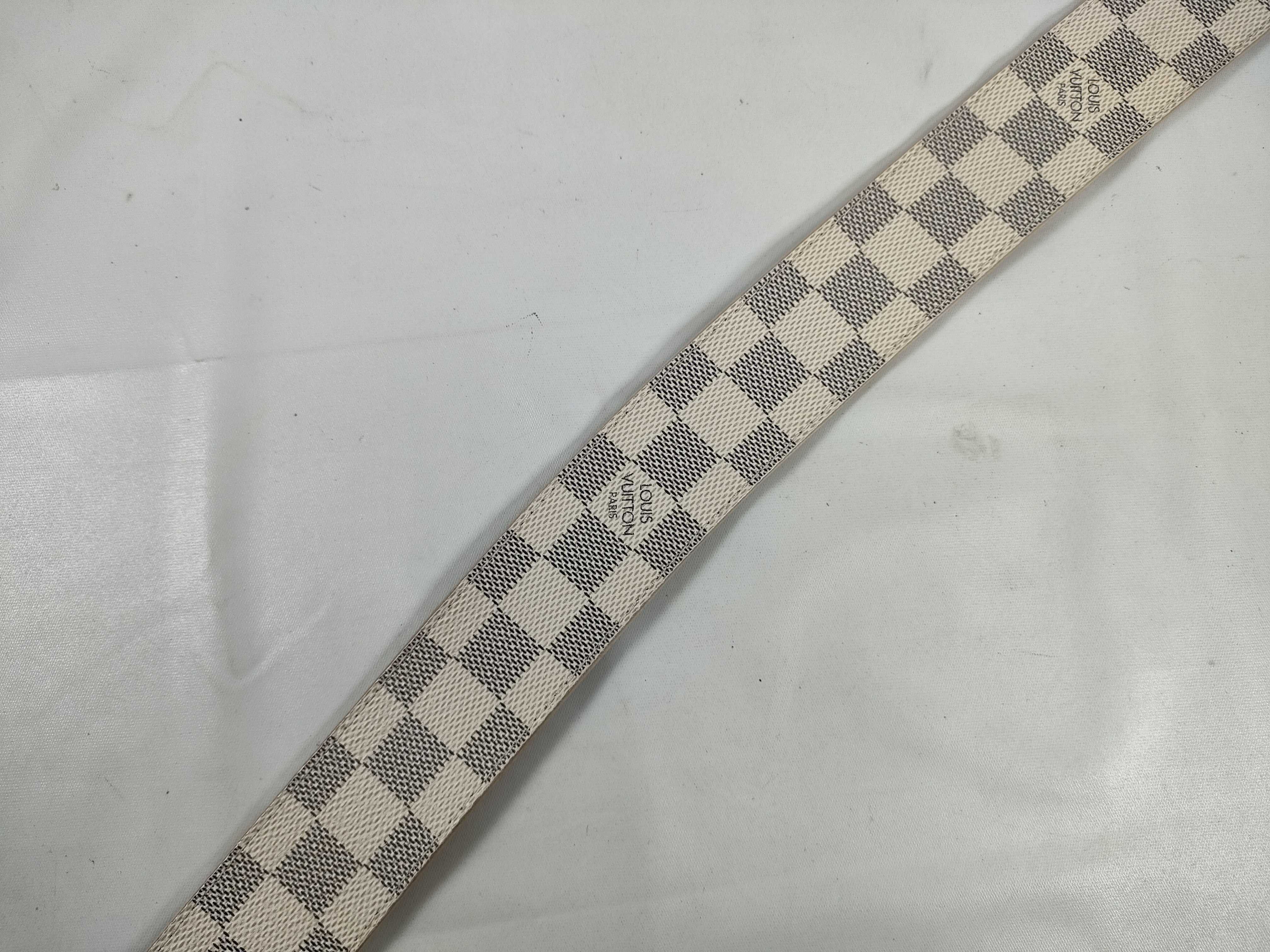 Damier Azur Ceinture Initia Belt M9609 Belt — view 7