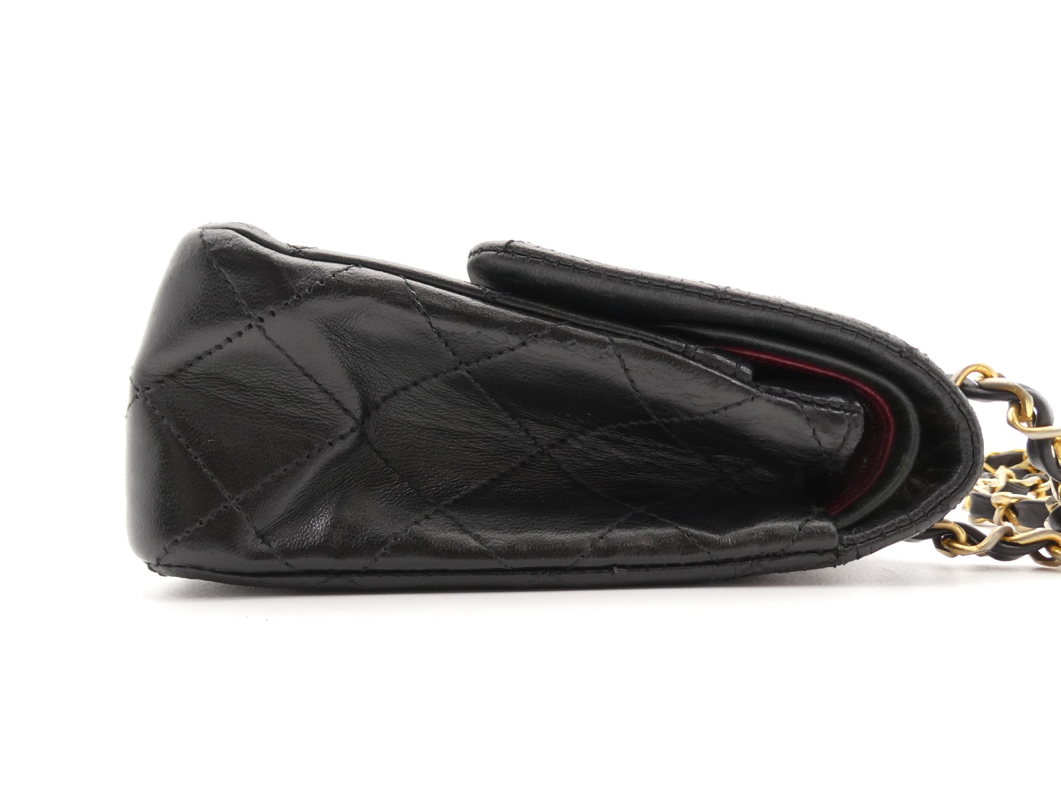 Matelassé Coco Mark Turnlock Double Flap Double Chain Shoulder Bag — view 4