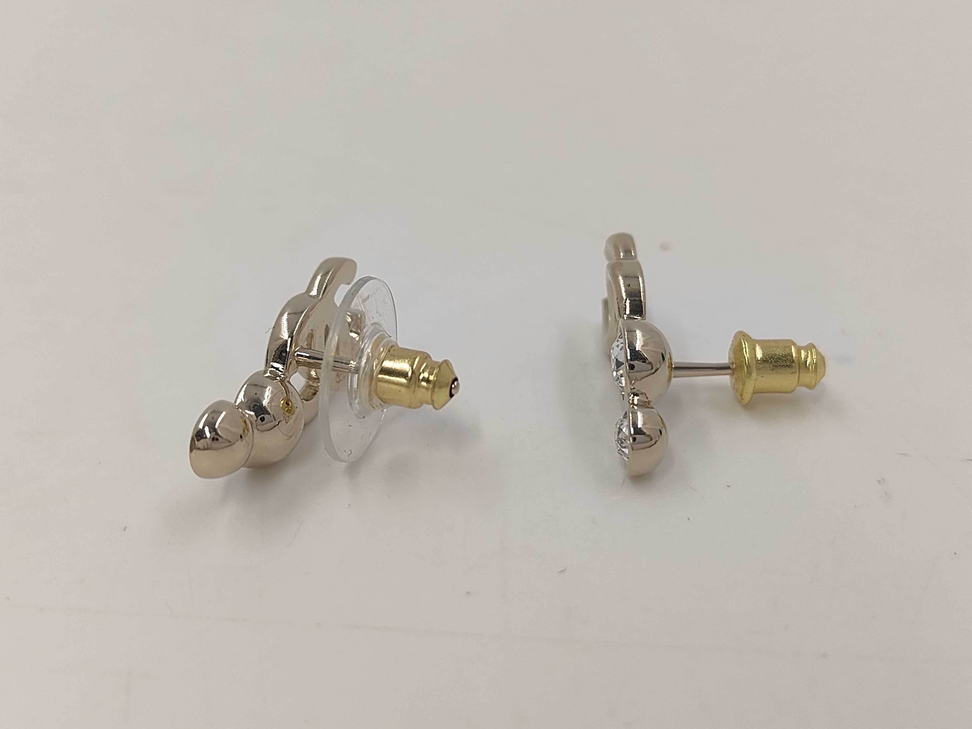 GP Hardware Coco Mark Rhinestone Earrings B24B — view 3