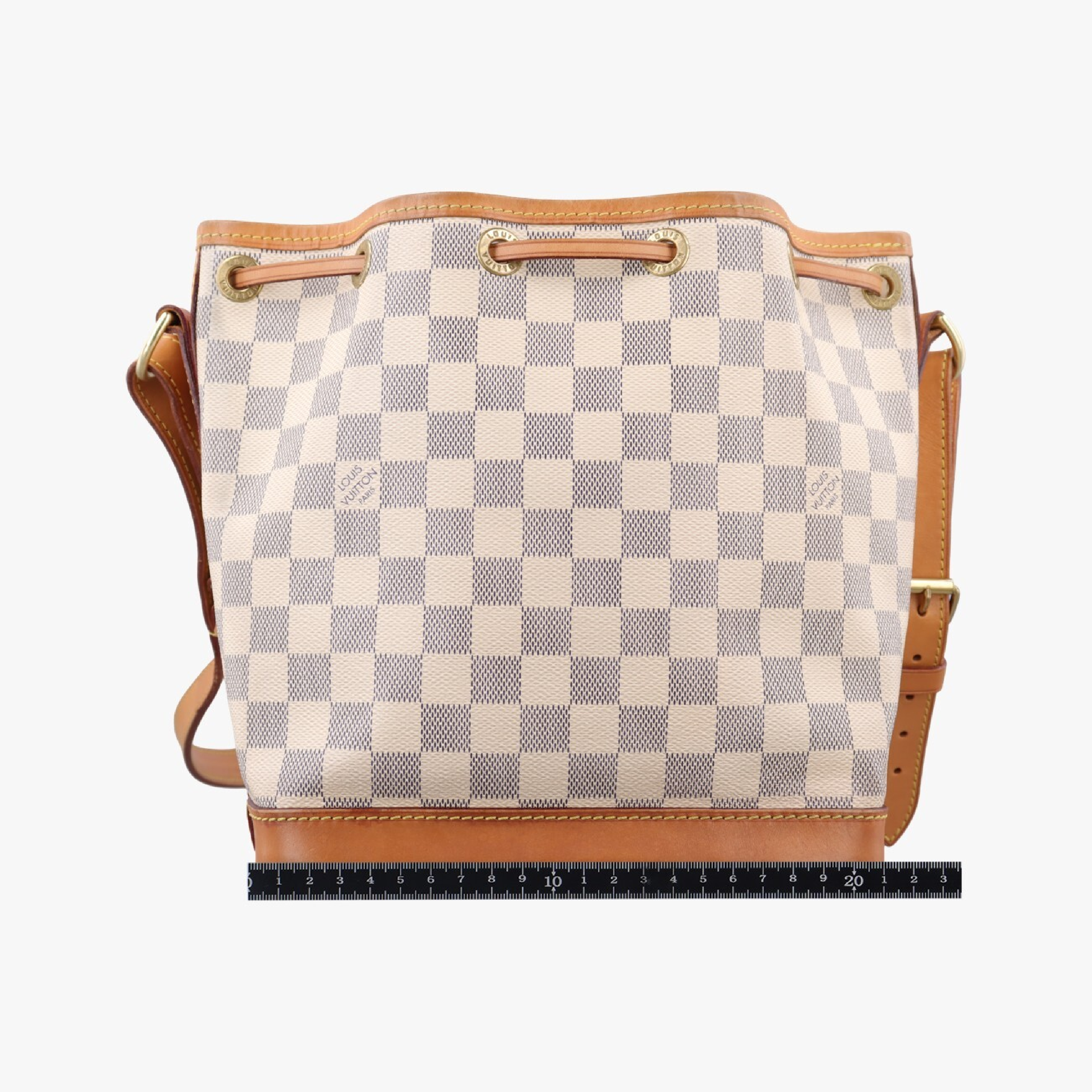 Noe BB Azur Damier Canvas N41220 AR2113 Shoulder Bag — view 2