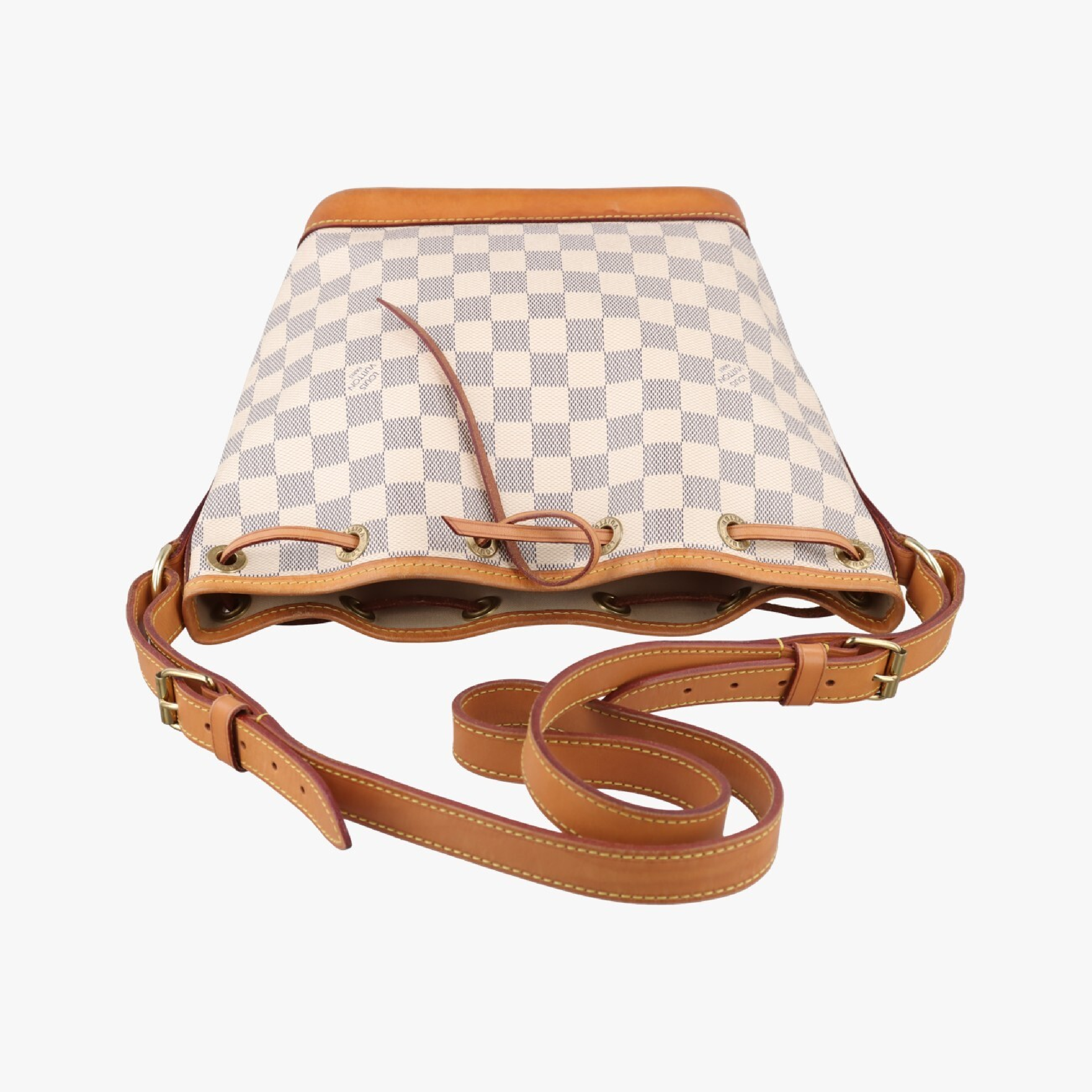 Noe BB Azur Damier Canvas N41220 AR2113 Shoulder Bag — view 5