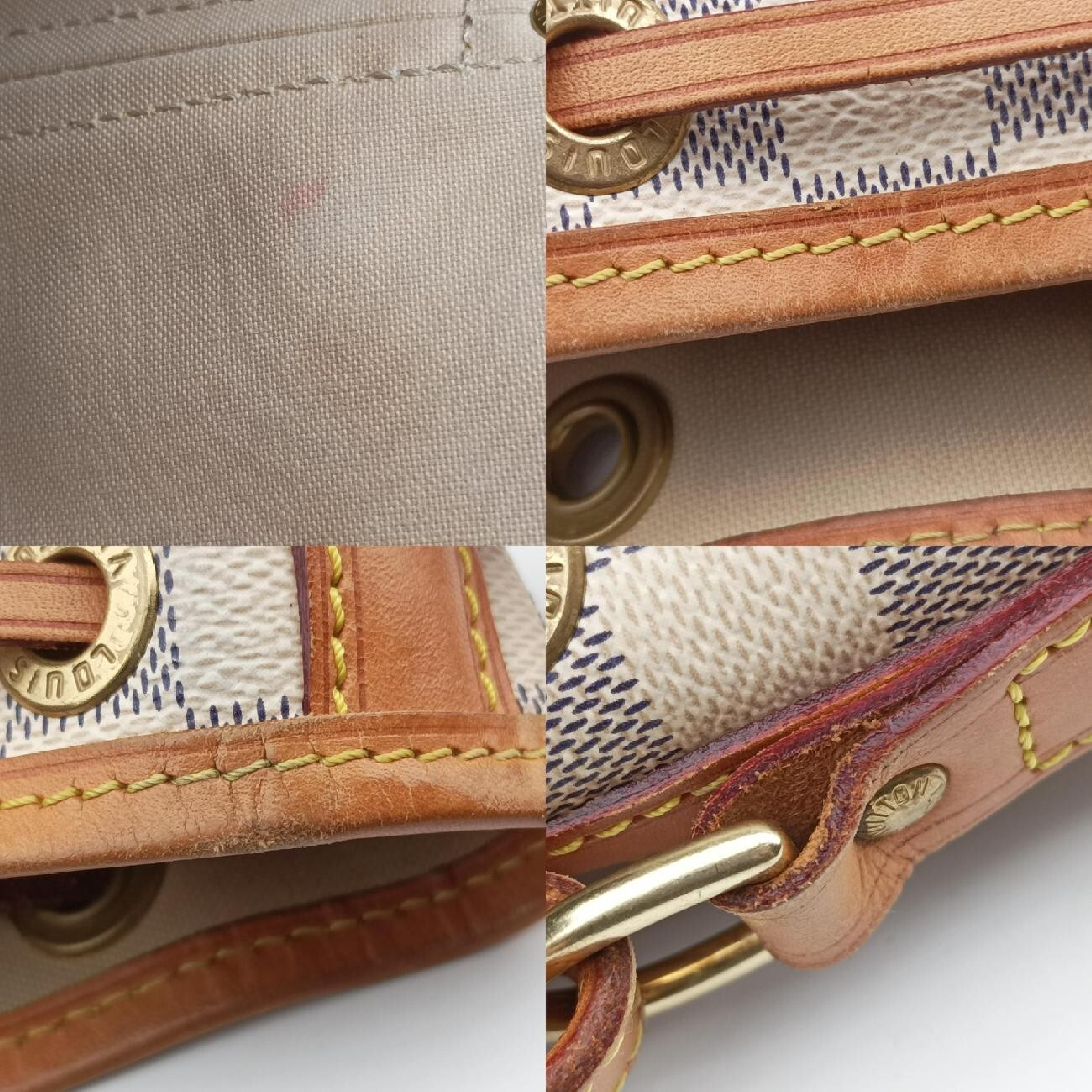 Noe BB Azur Damier Canvas N41220 AR2113 Shoulder Bag — view 9