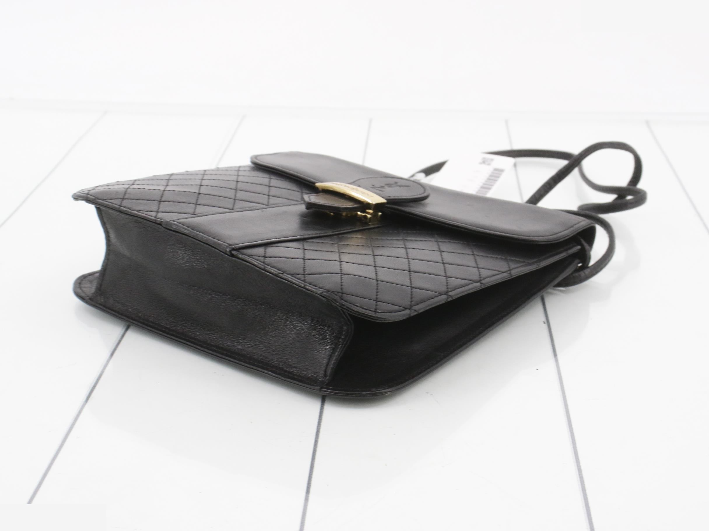 Monogram quilted shoulder bag — view 6