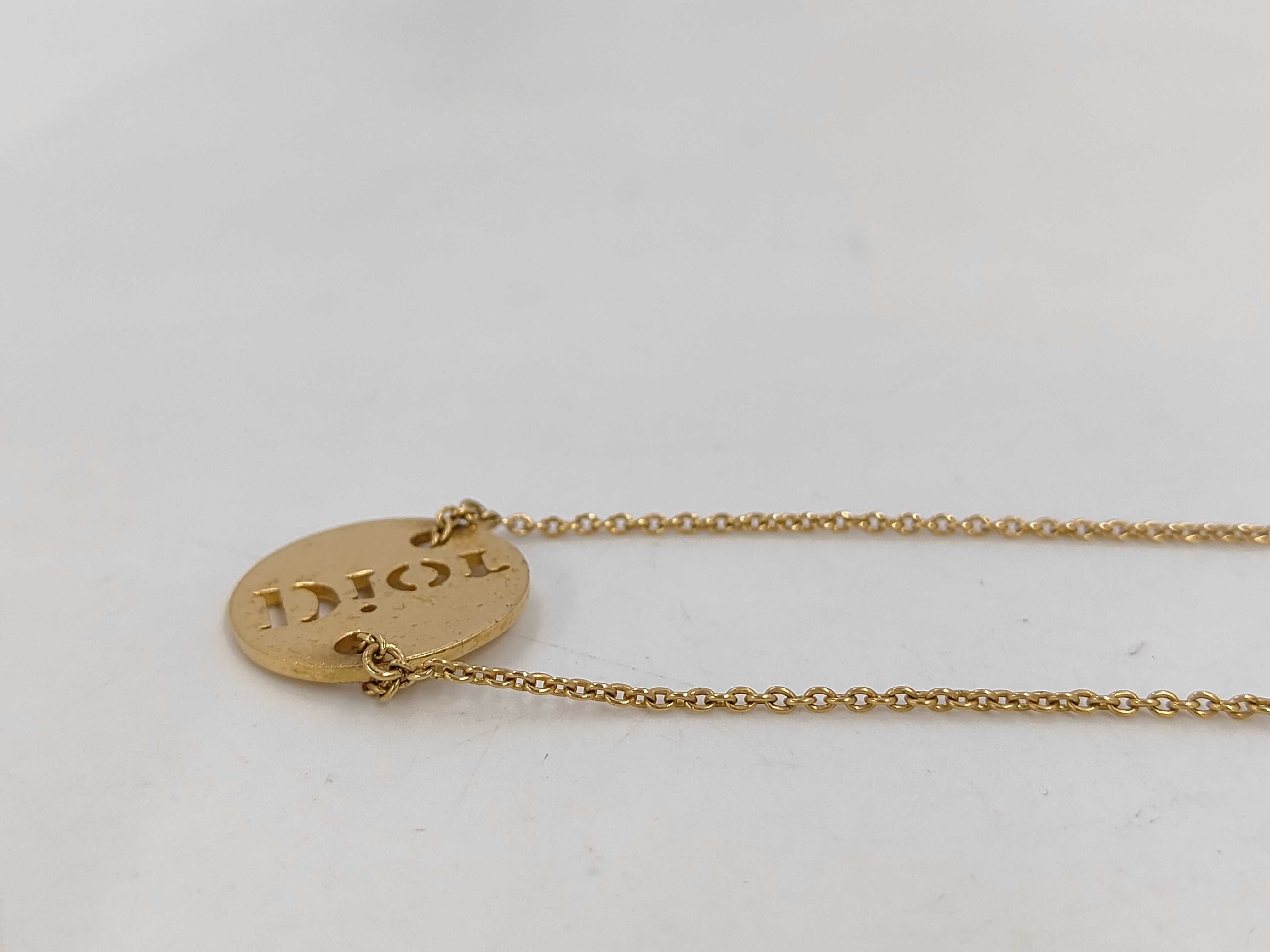 Logo Gold Necklace — view 4