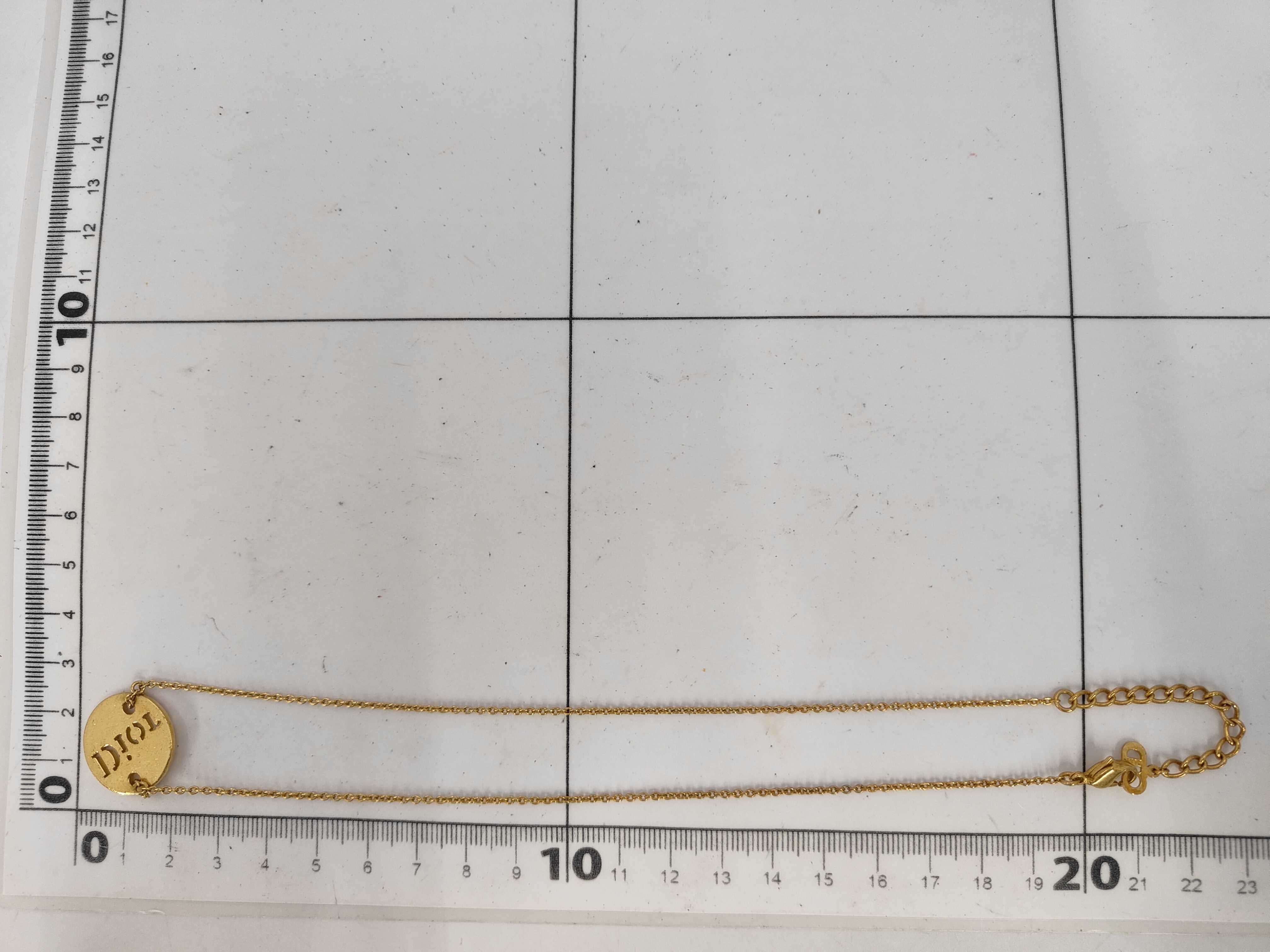 Logo Gold Necklace — view 5