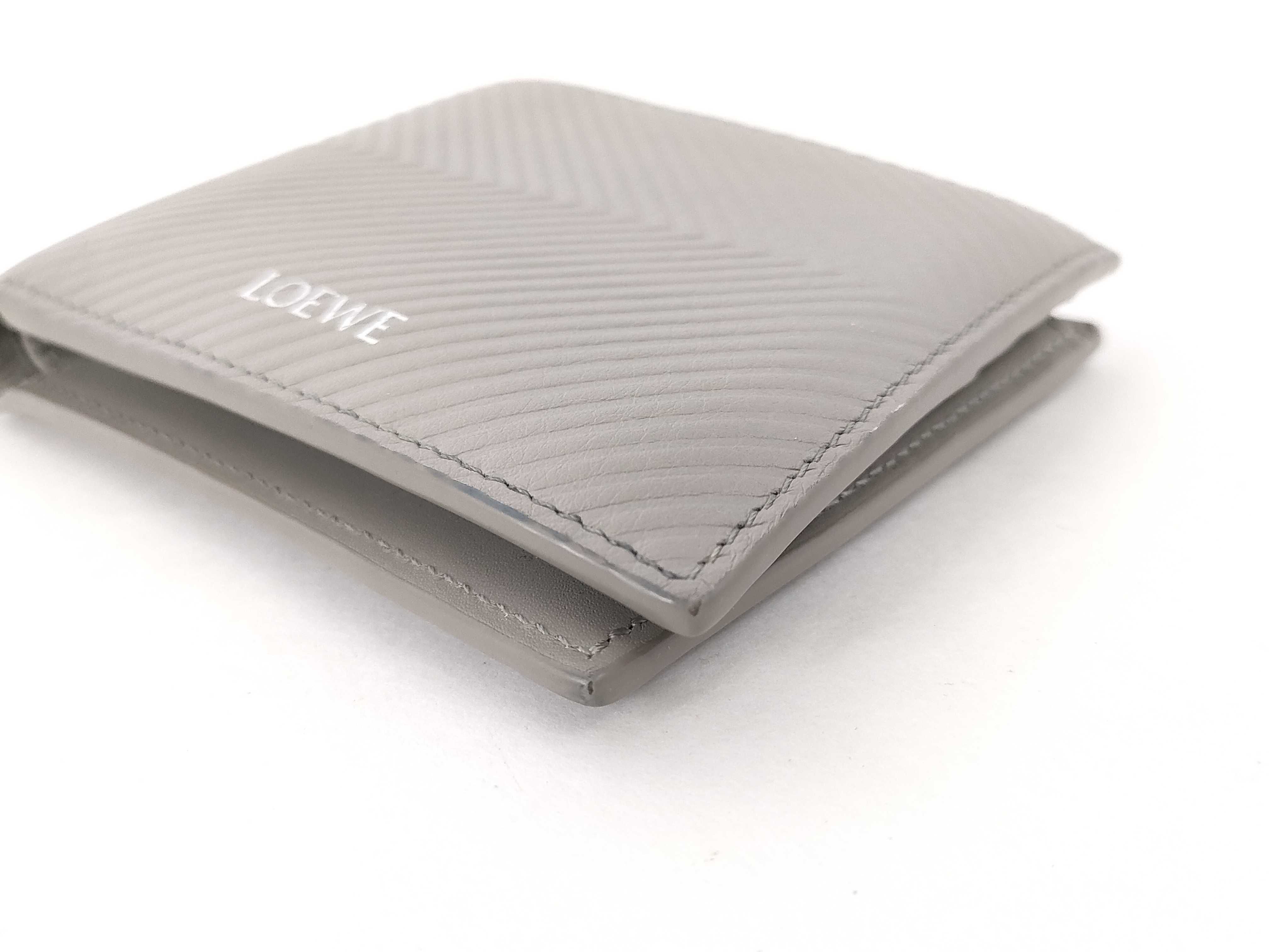 Bifold Coin Wallet Textured Classic Calf Bifold Wallet — view 3