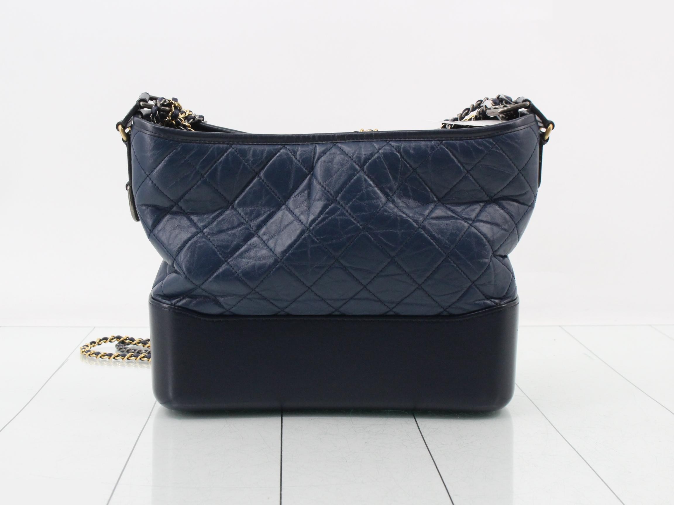 Gabrielle de Chanel Leather Chain Shoulder Bag — view 2