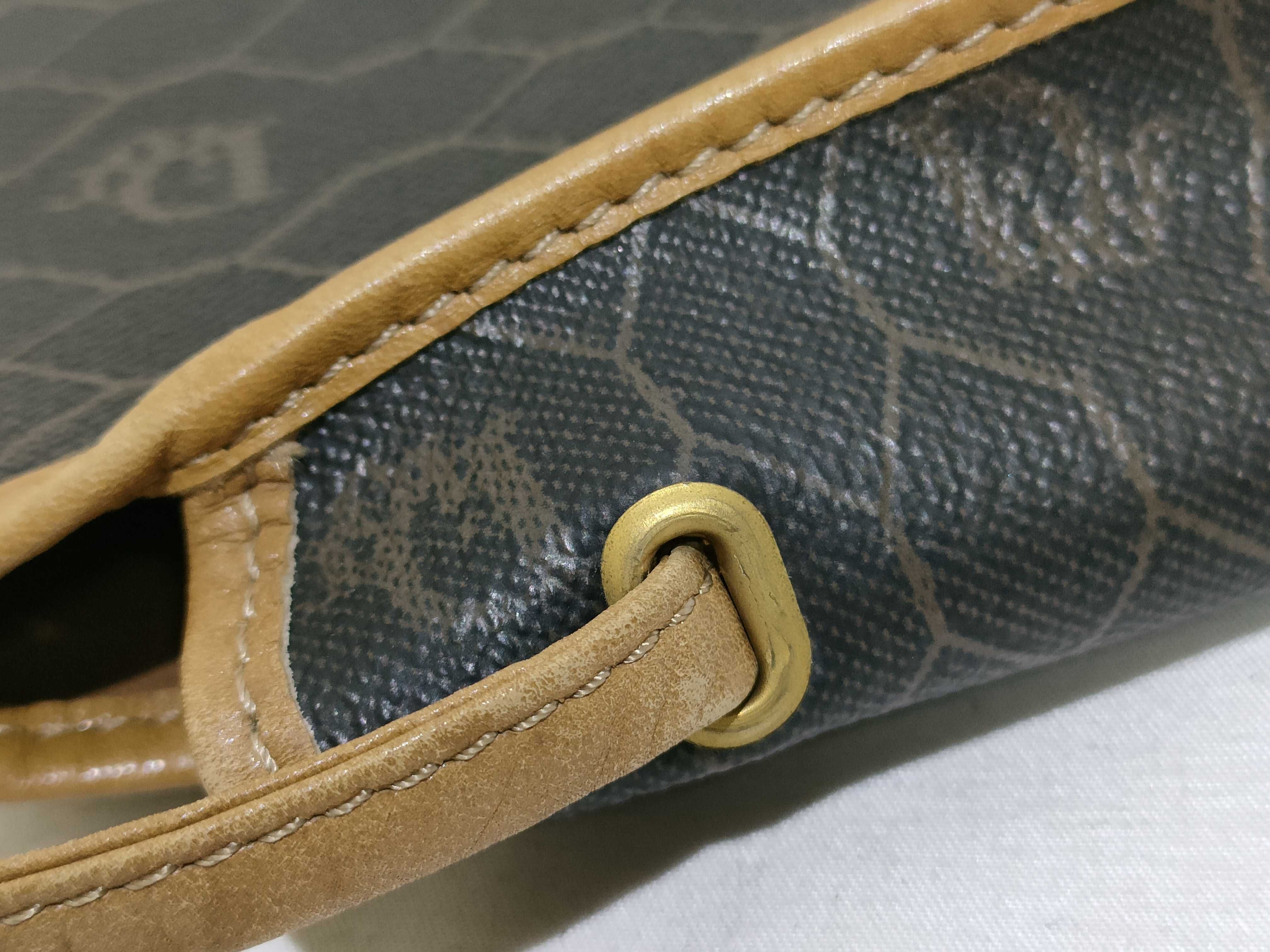 CHRISTIAN Dior Honeycomb Shoulder Bag Pouch Shoulder Bag — view 5