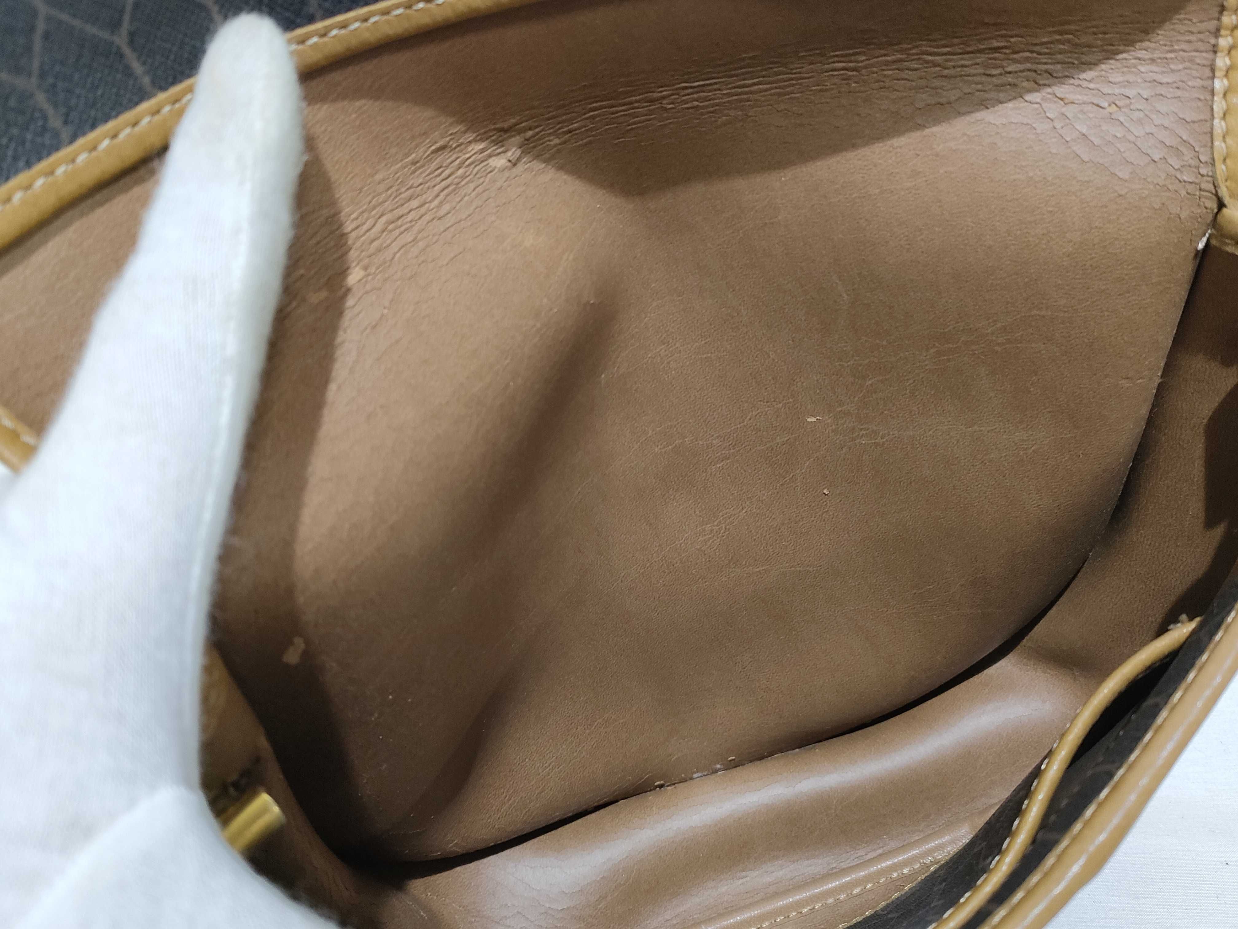 CHRISTIAN Dior Honeycomb Shoulder Bag Pouch Shoulder Bag — view 6