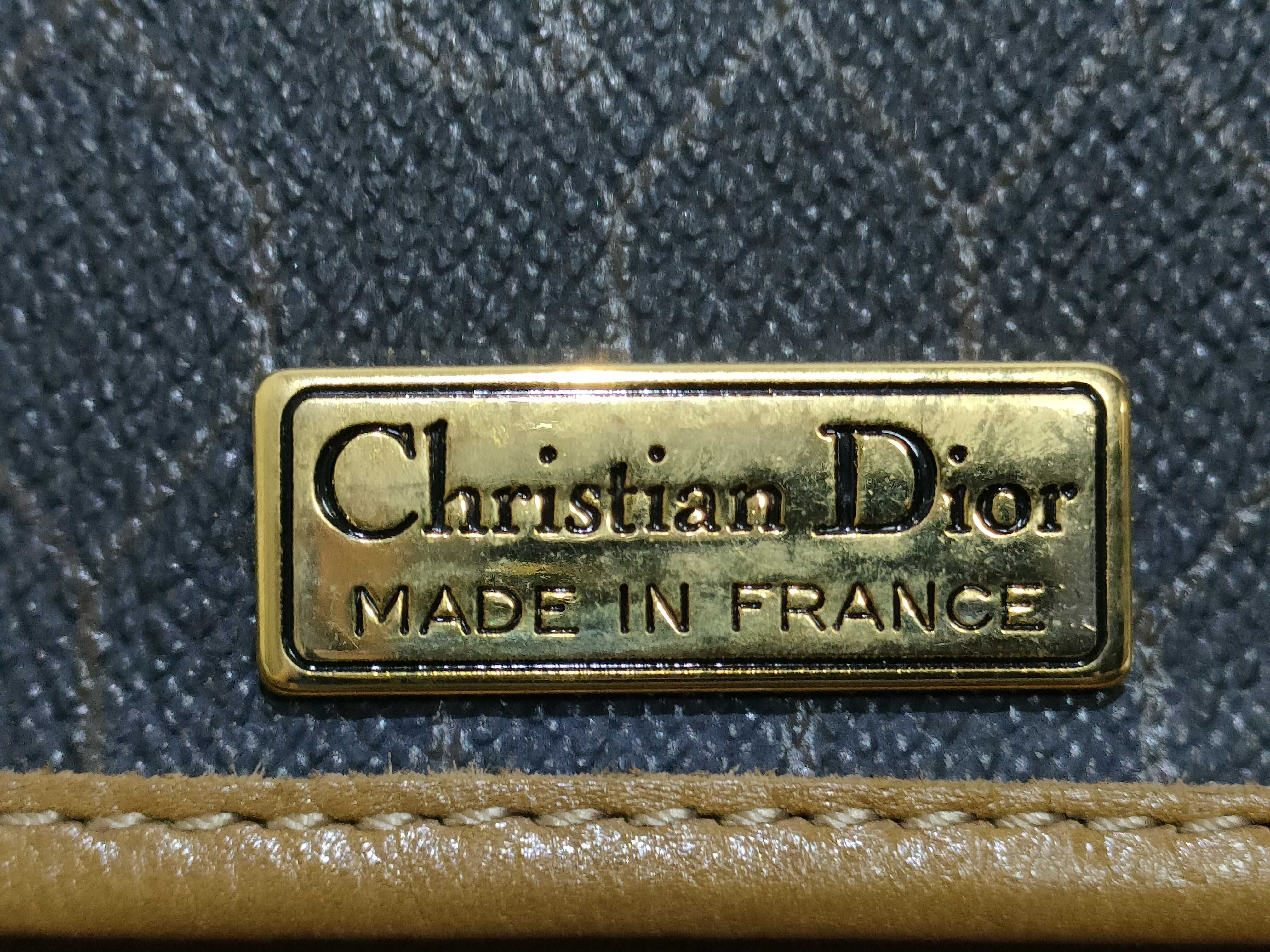CHRISTIAN Dior Honeycomb Shoulder Bag Pouch Shoulder Bag — view 8