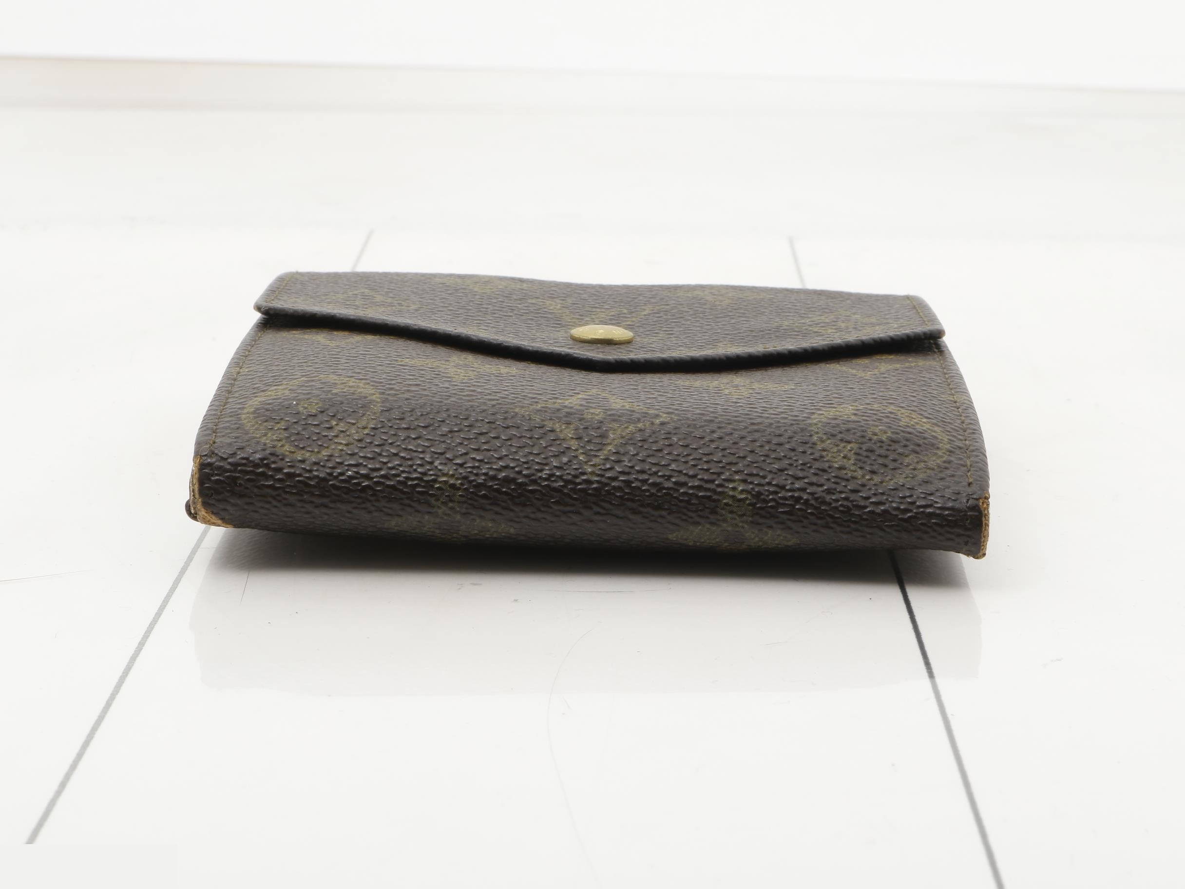 Monogram Portemonnaie Billet Carte Credit Tri-fold Wallet — view 3