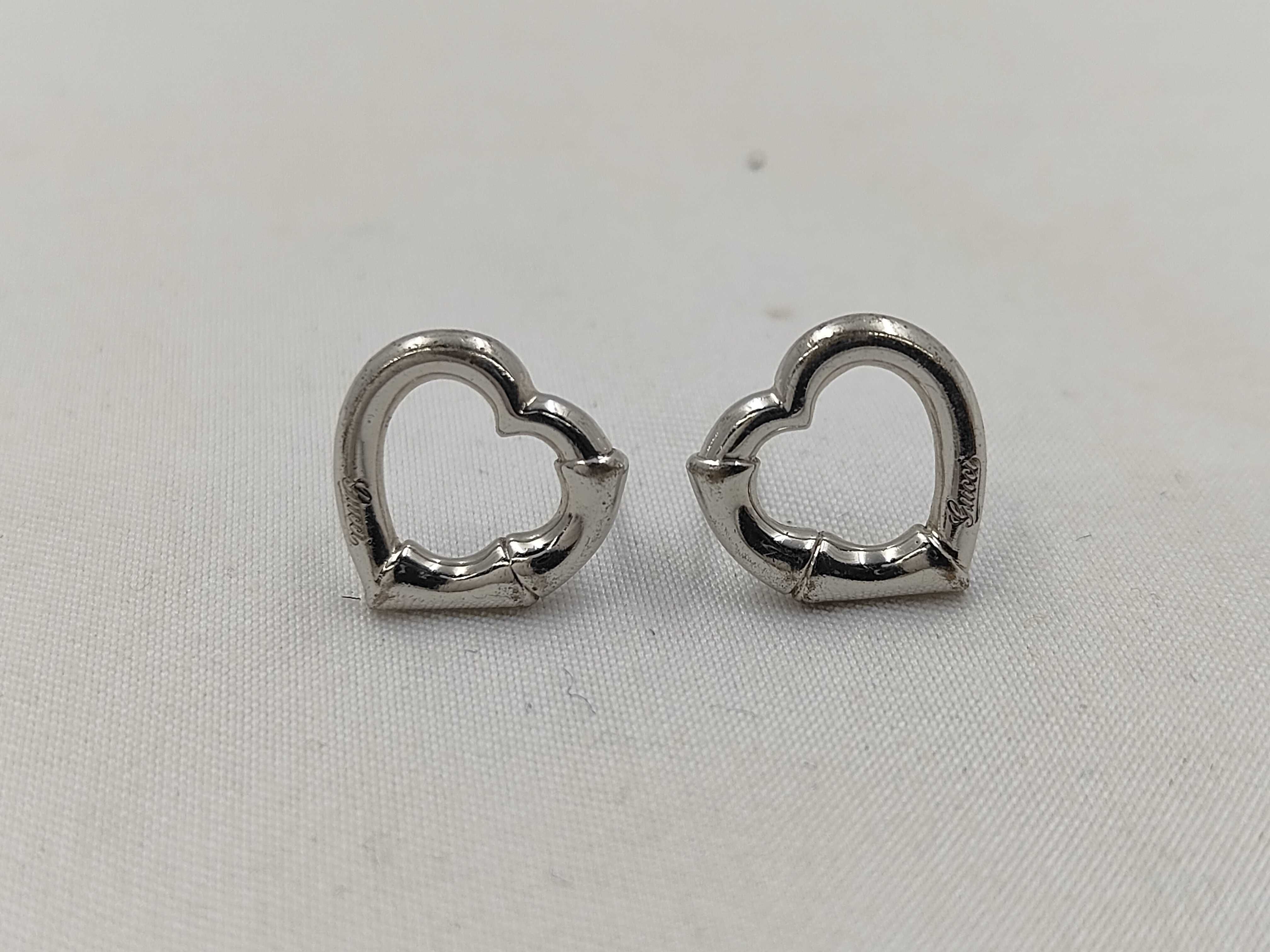 Ag925 heart earrings