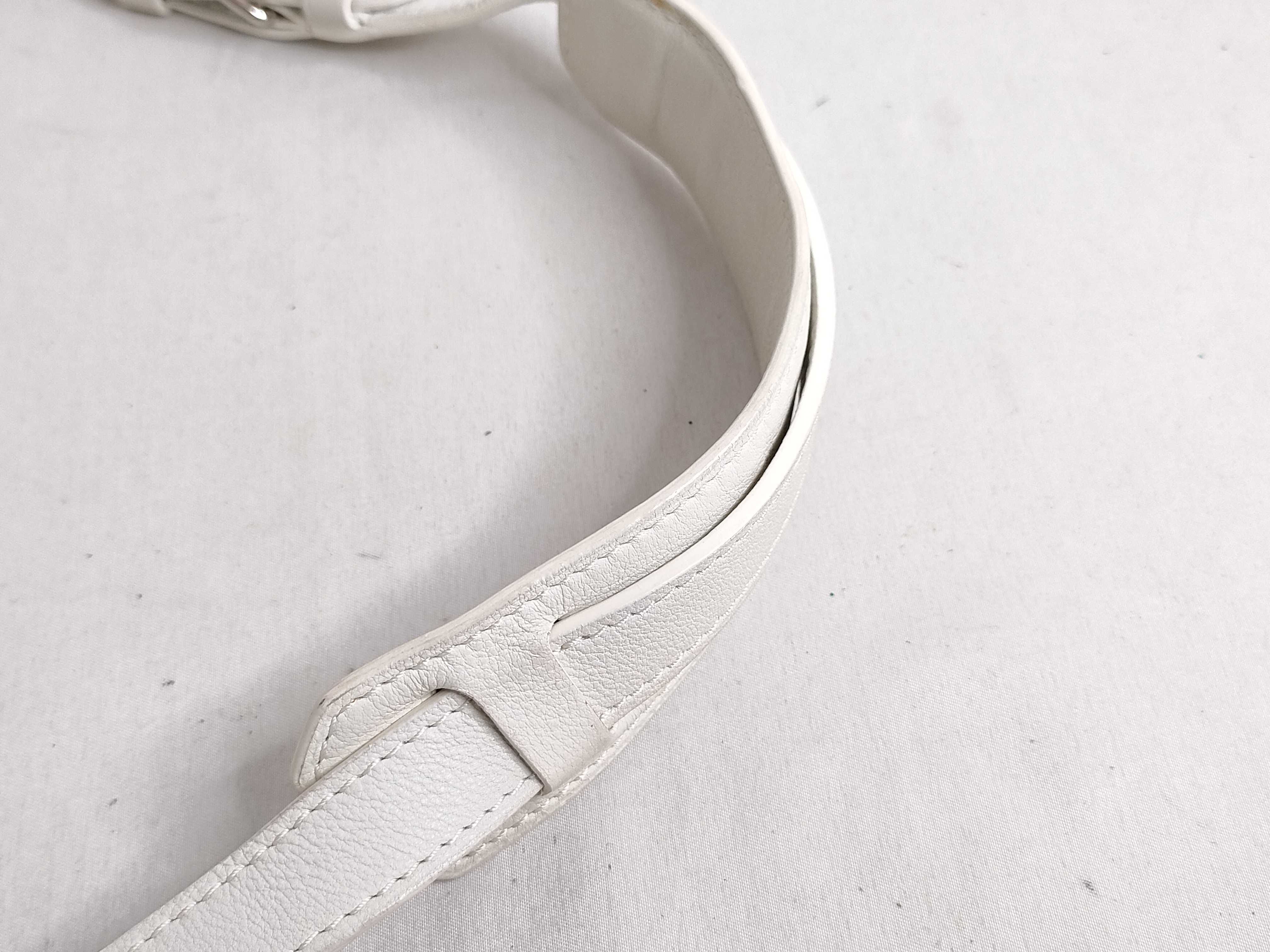 ID- Cowskin White Speedy 30cm Handbag SHW — view 6