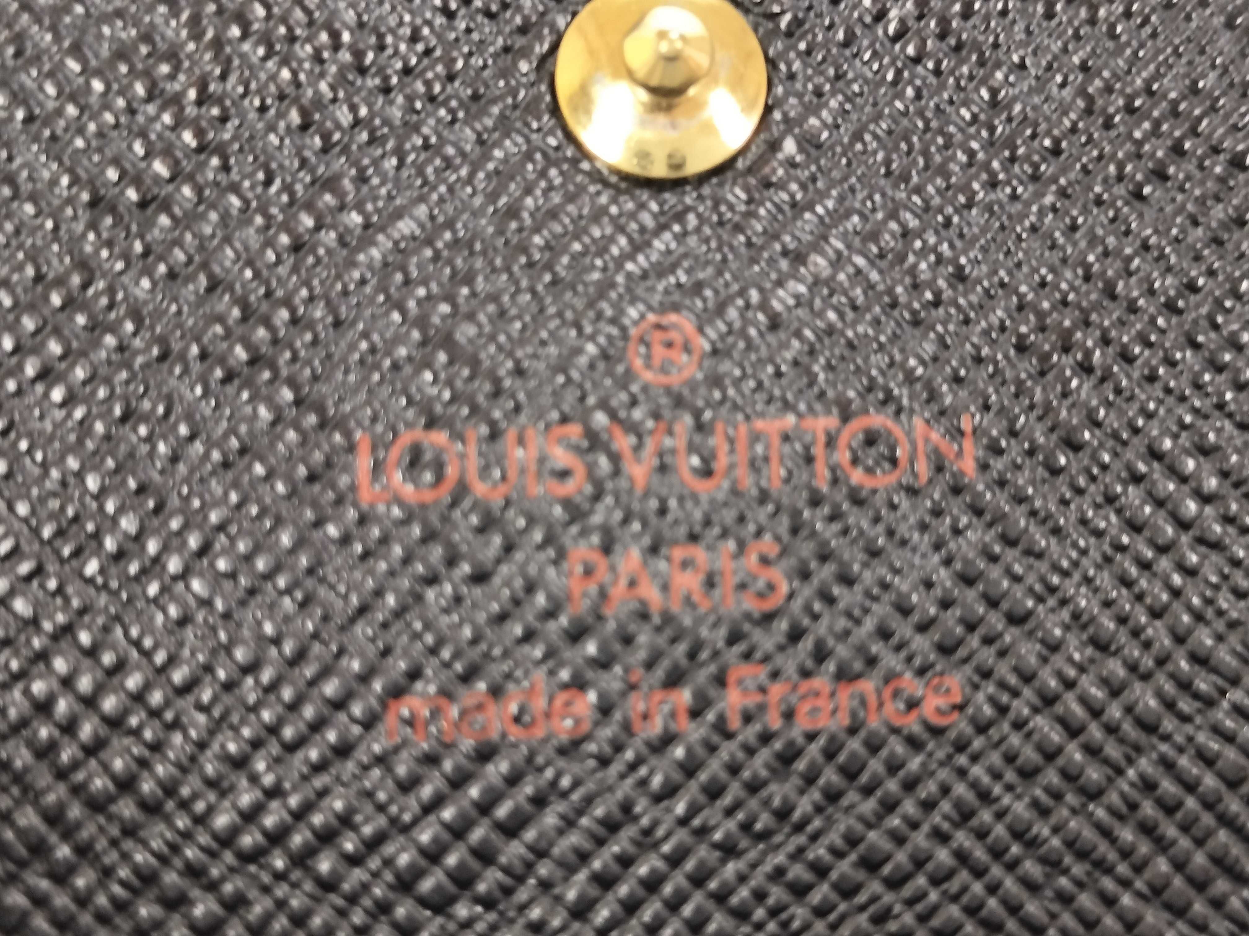Epi Louis Vuitton Etui Papier Wallet Black Wallet — view 11