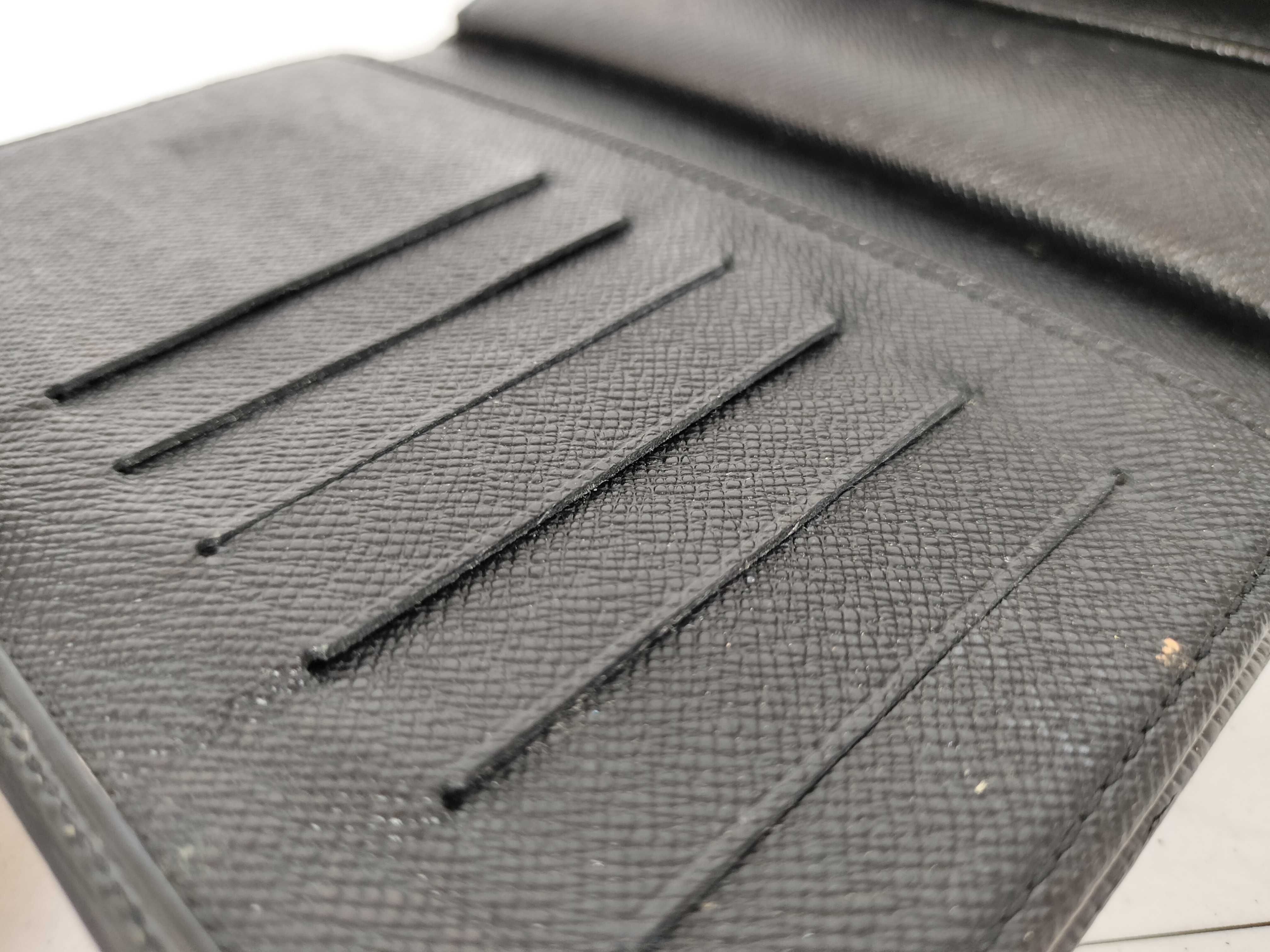 Epi Louis Vuitton Etui Papier Wallet Black Wallet — view 15