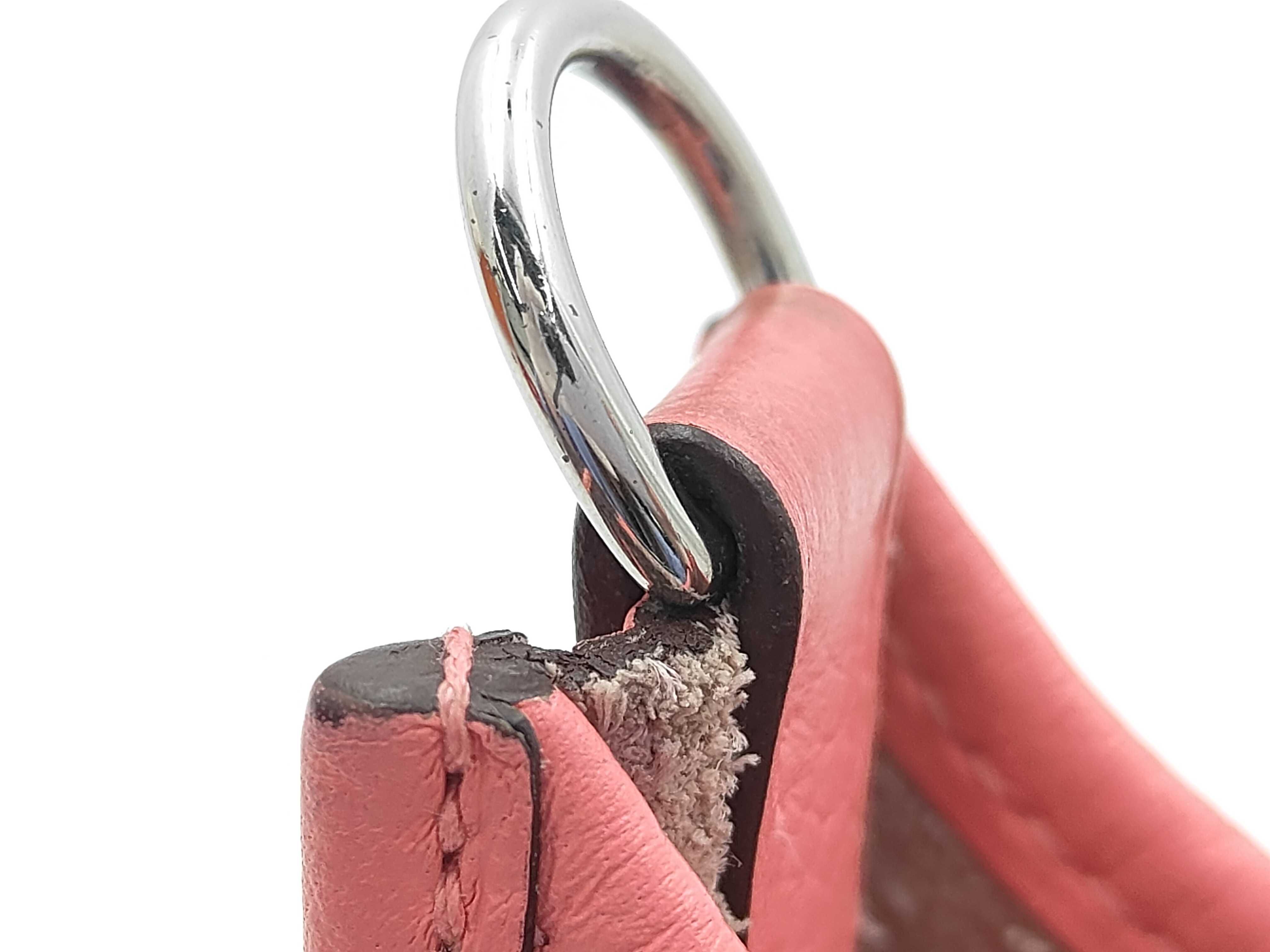 Evelyne TPM Taurillon Rose Azalee Shoulder Bag (A stamp) — view 5