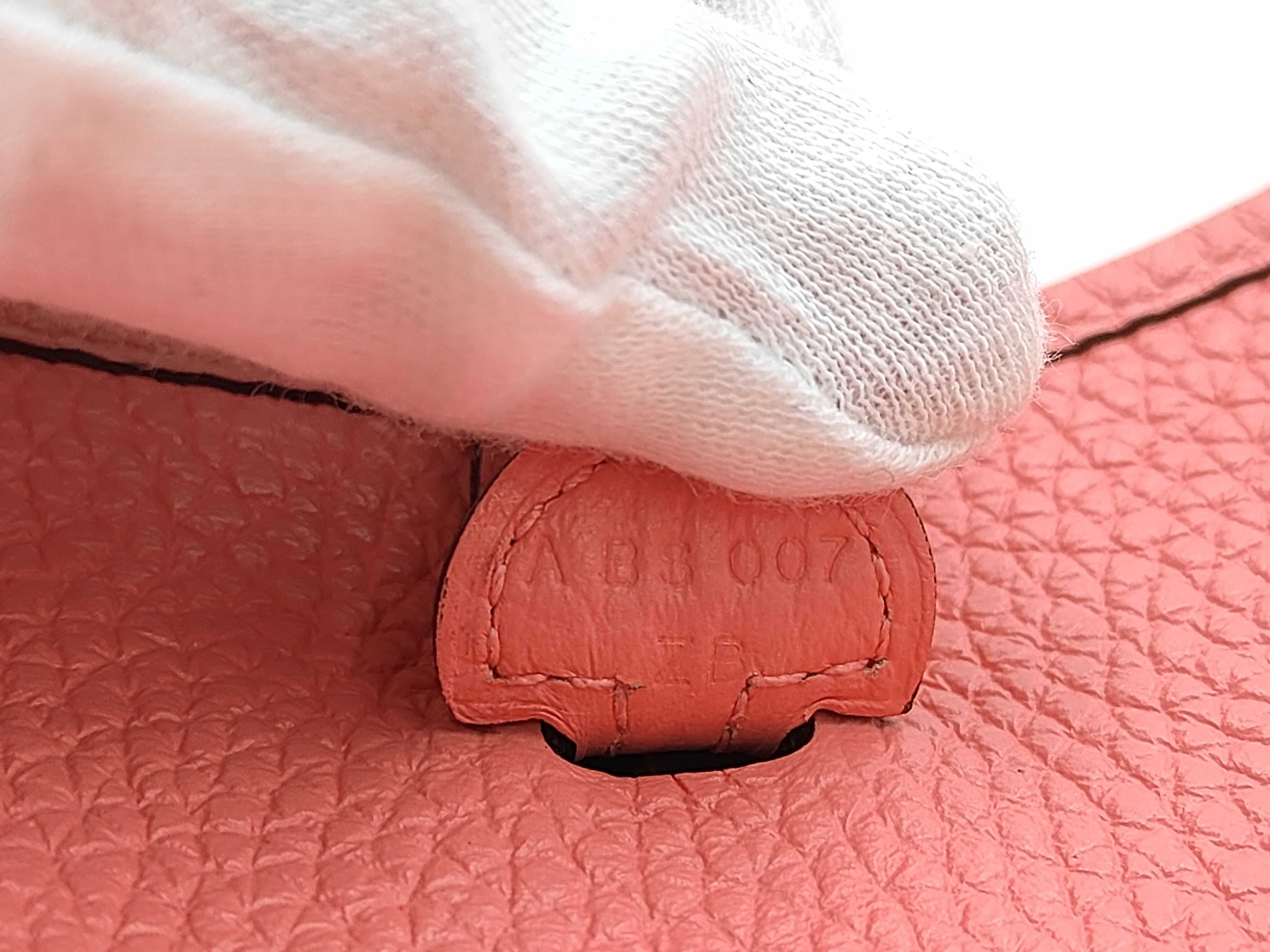 Evelyne TPM Taurillon Rose Azalee Shoulder Bag (A stamp) — view 10
