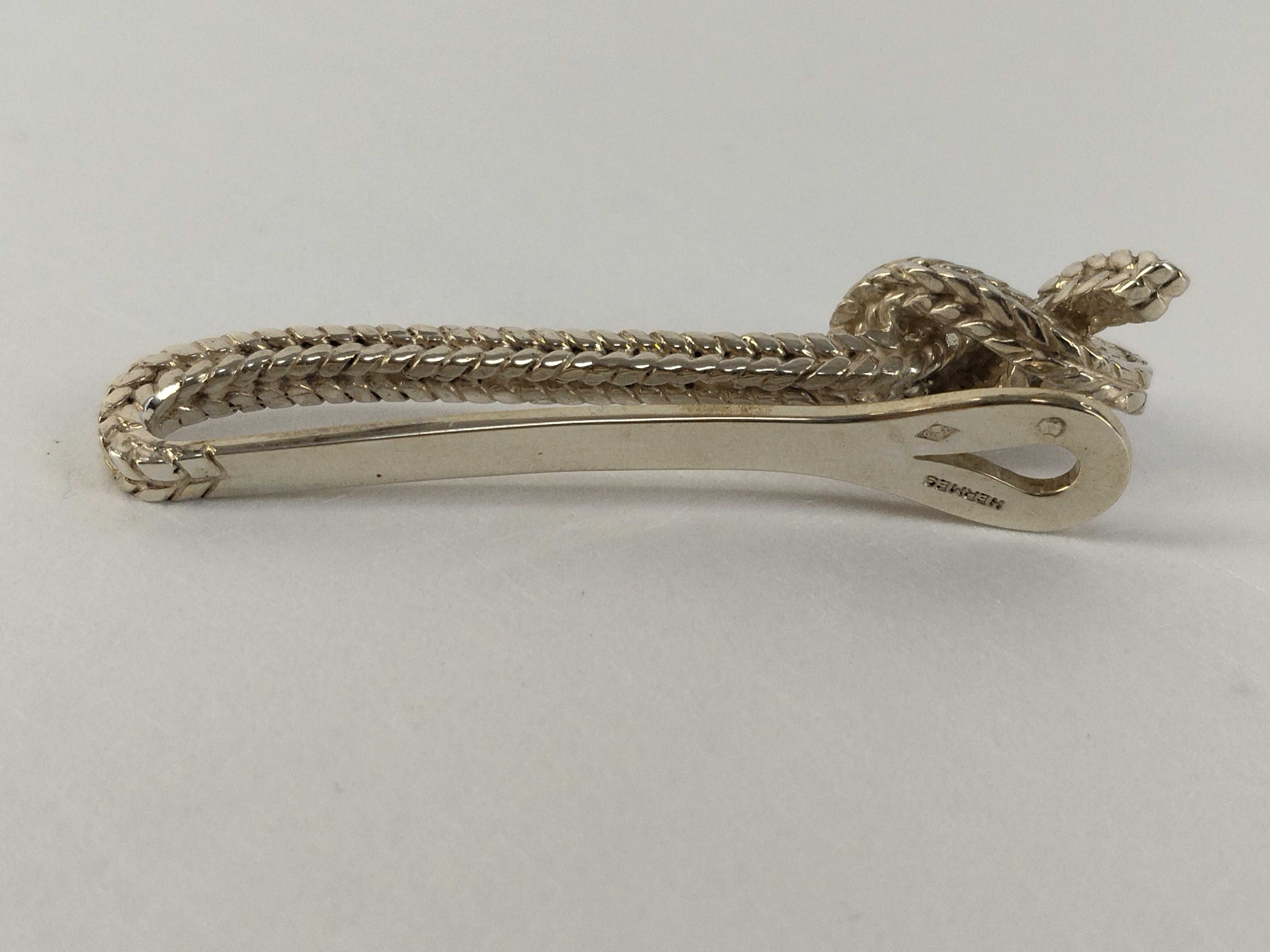 Tresse Knot Tie Clip 925 Tie Clip & Cufflinks — view 3